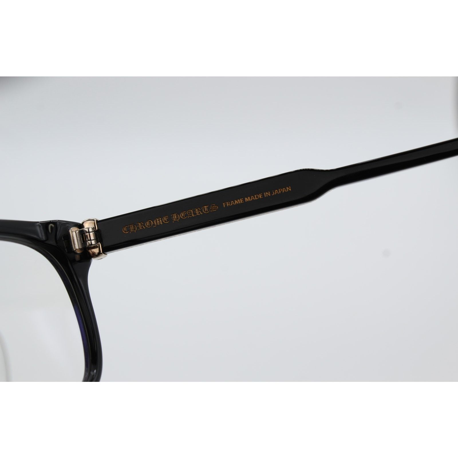 Chrome Hearts Chrome Hearts Cranker BK-GP Eyeglasses 53-19-147 Japan Size ONE SIZE - 4 Thumbnail