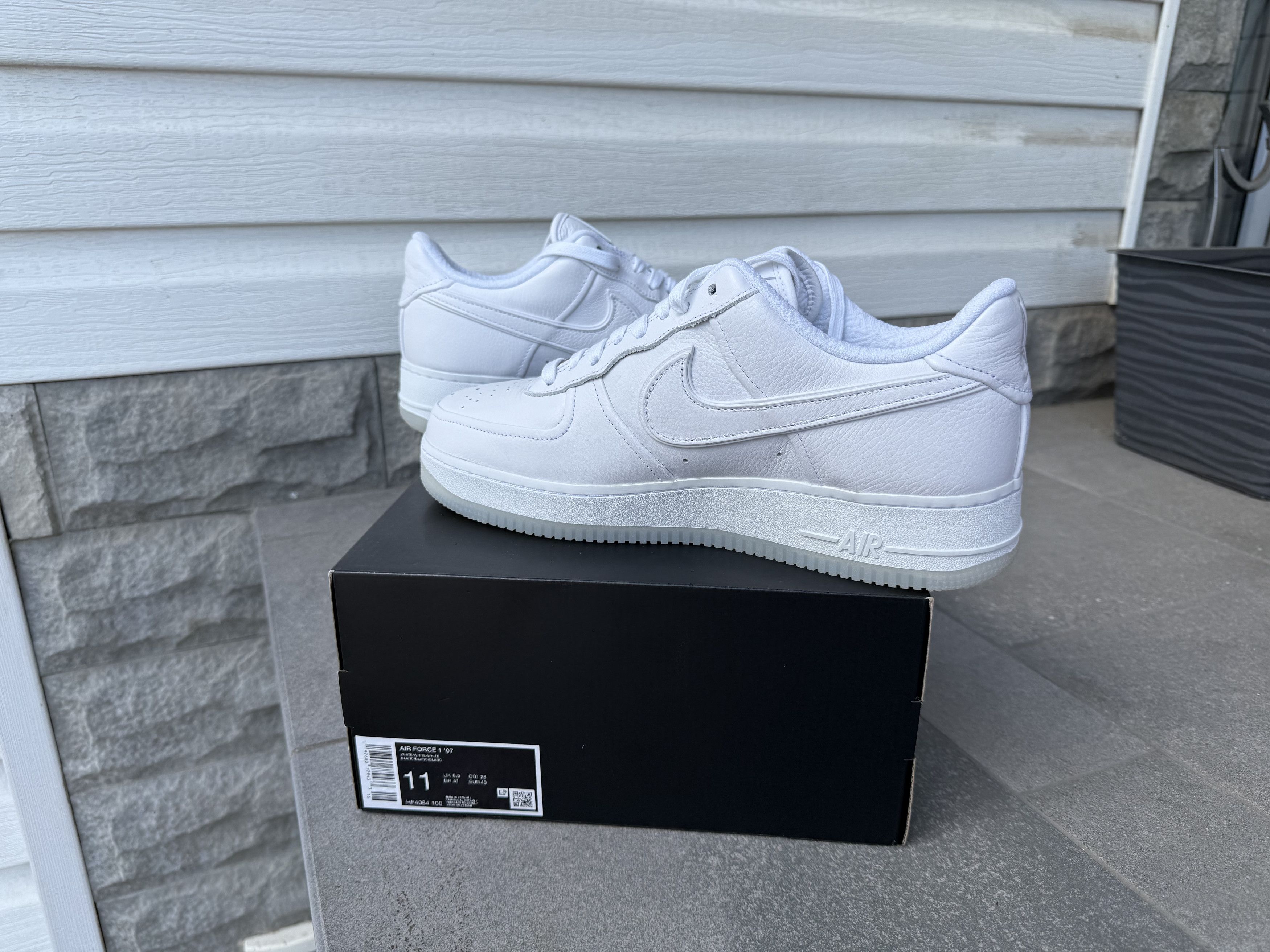 A Ma Maniere × Nike Nike Air Force 1 Low SP A Ma Maniére White (HF4084-100 5) Size US 9.5 / EU 42-43 - 4 Thumbnail