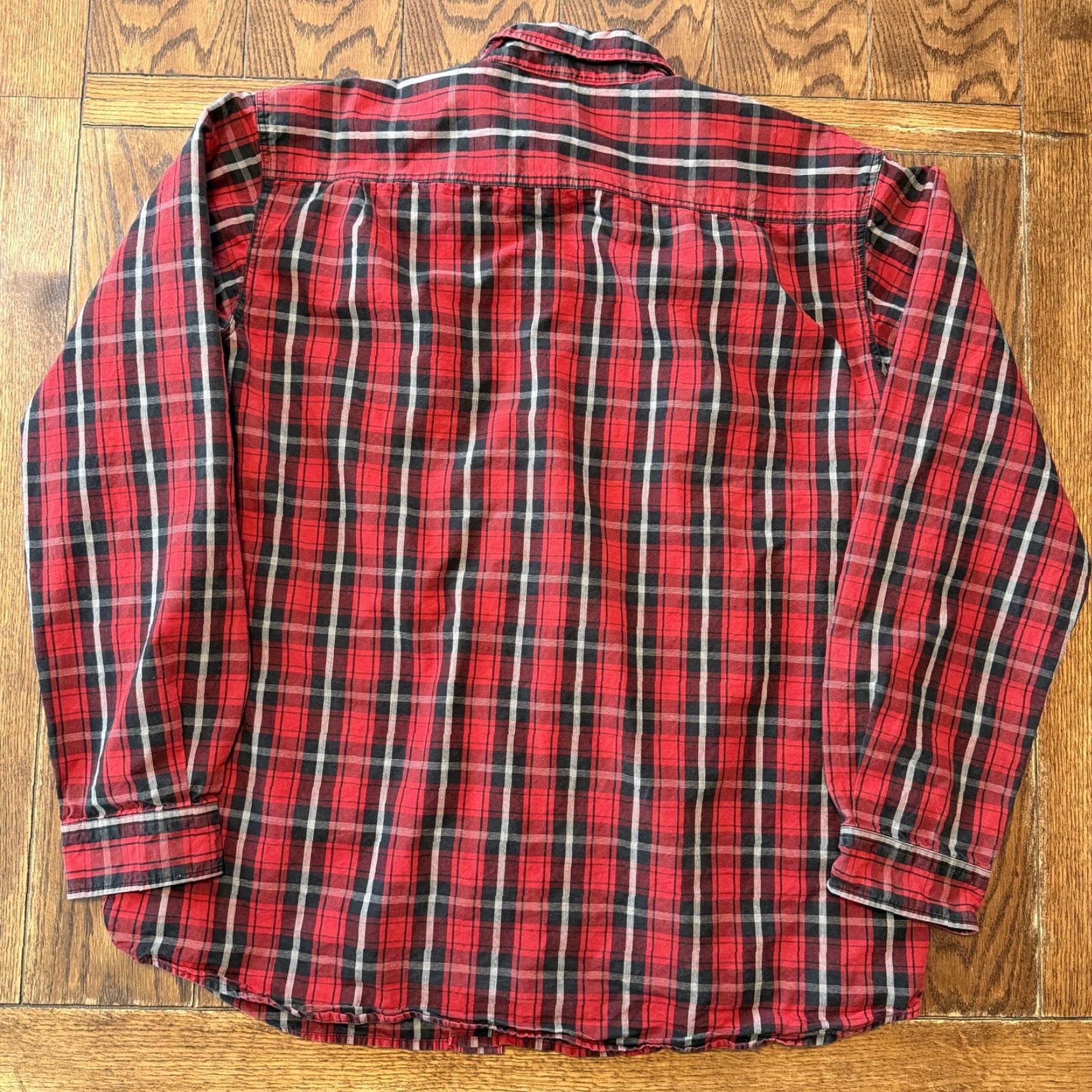 Carhartt Carhartt Shirt Button-Up Plaid Red Black XXL Tall Relaxed Fit Men’s 2XLT Cotton Button Down Casual Workwear Size US XXL / EU 58 / 5 - 7 Thumbnail