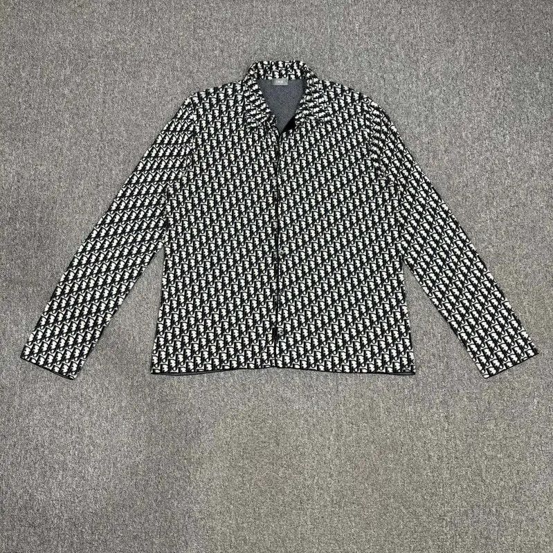 Dior Dior Multi-Colored Cotton Men's Cardigan 0089 Size US L / EU 52-54 / 3 - 1 Thumbnail