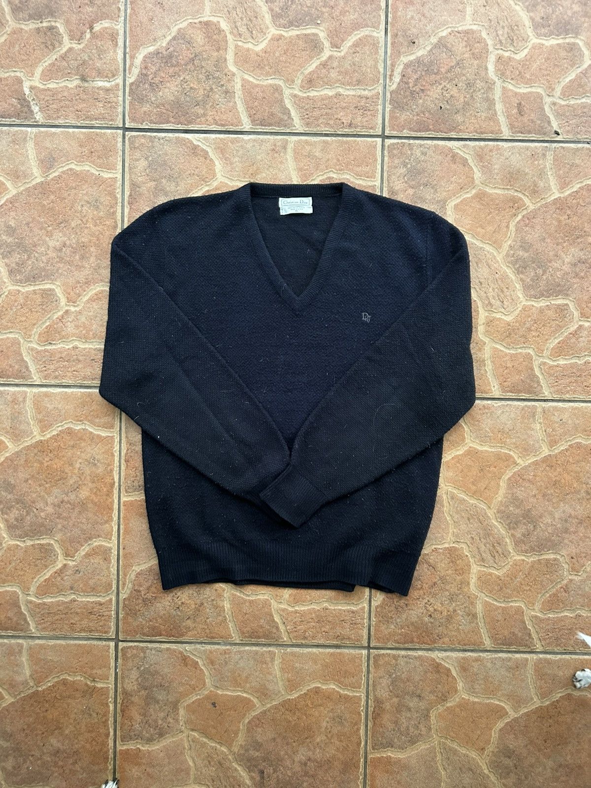 Christian Dior Monsieur × Vintage Vintage Christian Dior sweater Size US XL / EU 56 / 4 - 1 Thumbnail