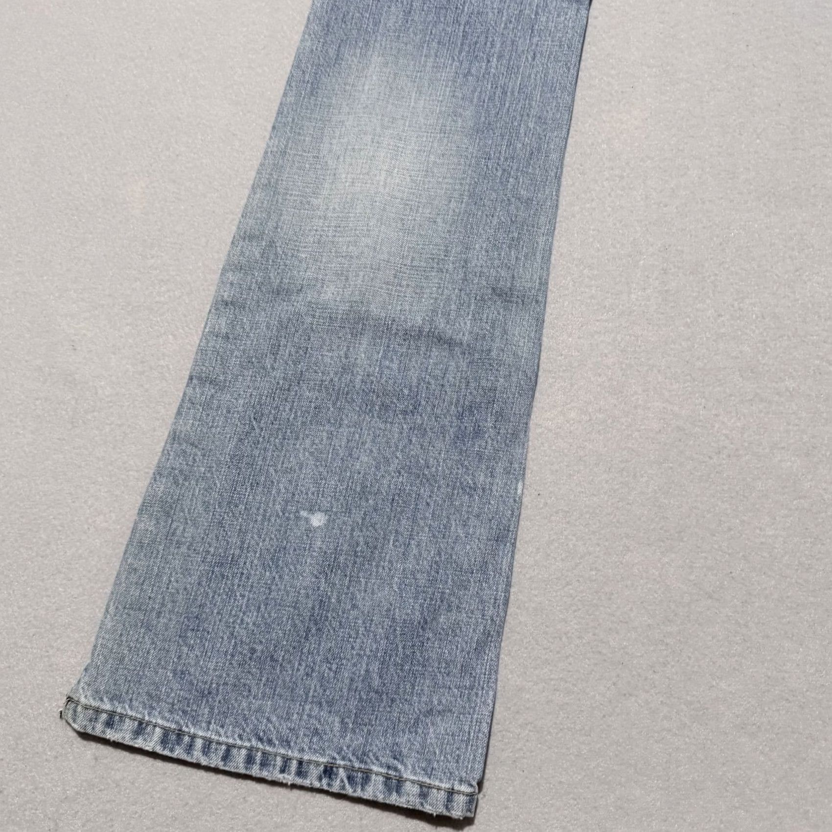 Buffalo David Bitton Buffalo Bootcut Jeans Women's Blue Denim Distressed Slit Ankle 26 Jeans Size 26" / US 2 / IT 38 - 5 Thumbnail