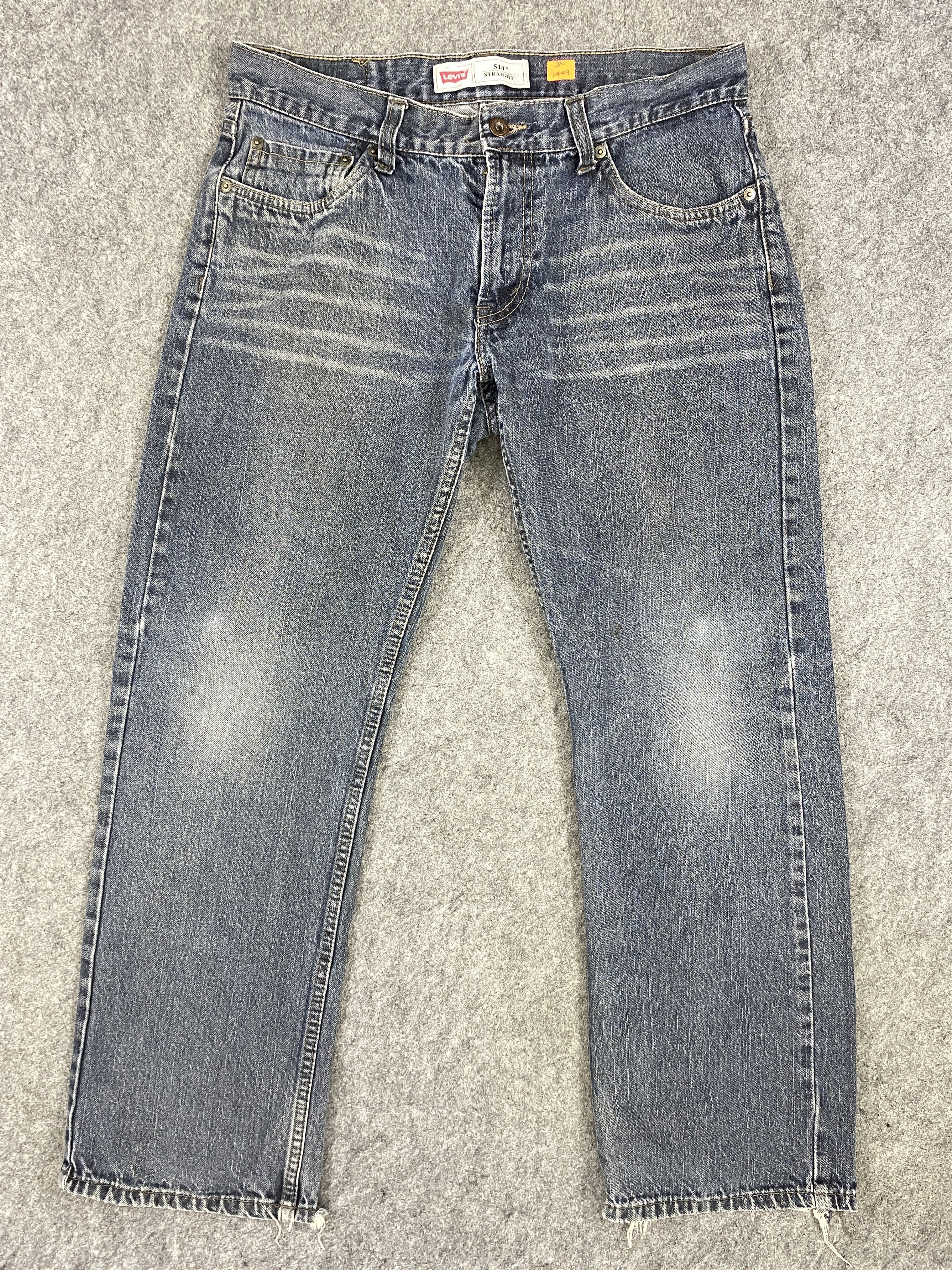 Levi's Faded Blue Vintage Levi's 514 Jeans 33x28 Denim -JN1449 Size US 33 - 1 Thumbnail