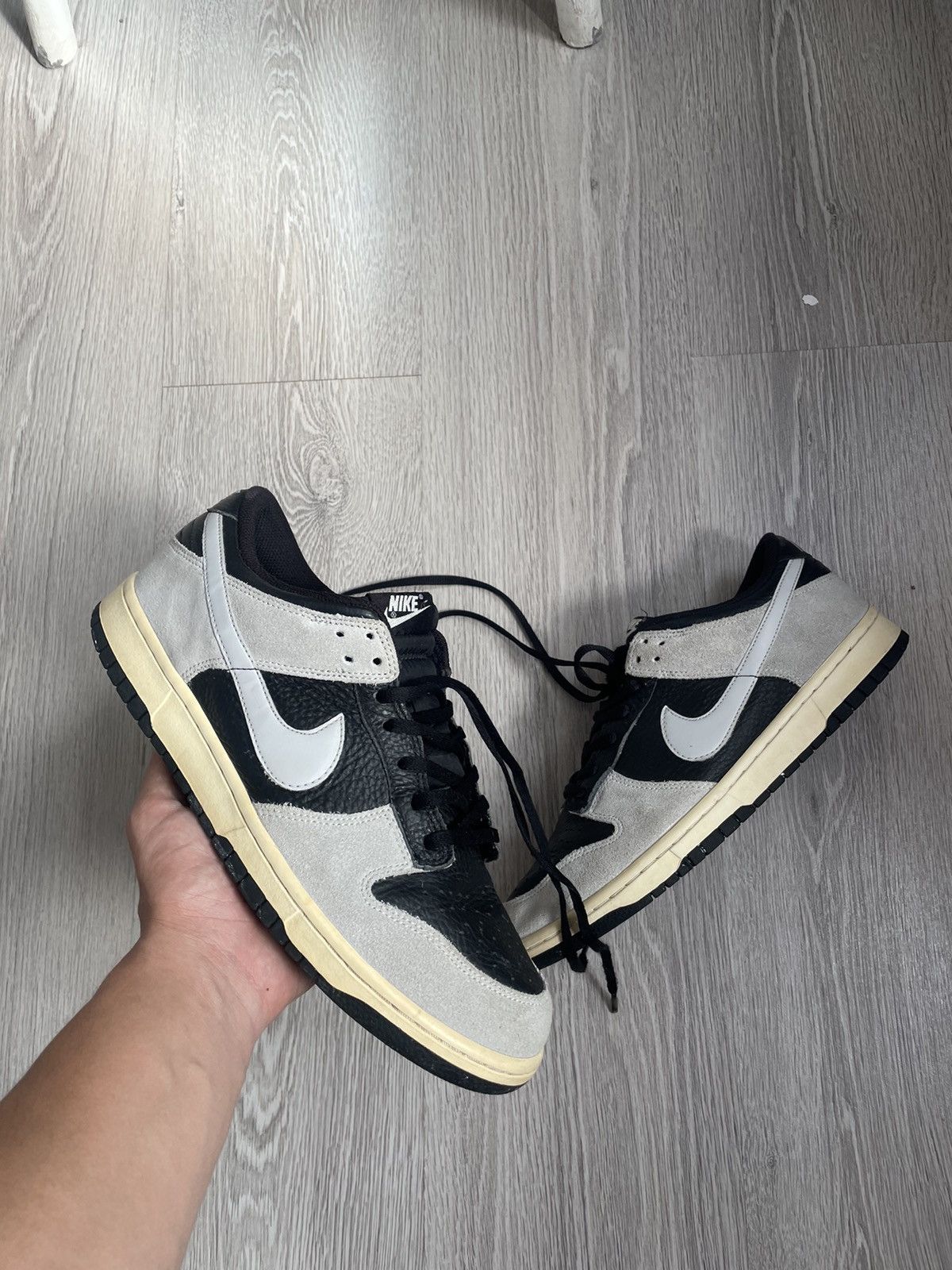 2008 Nike Dunk CL Grey Vintage 318020-003