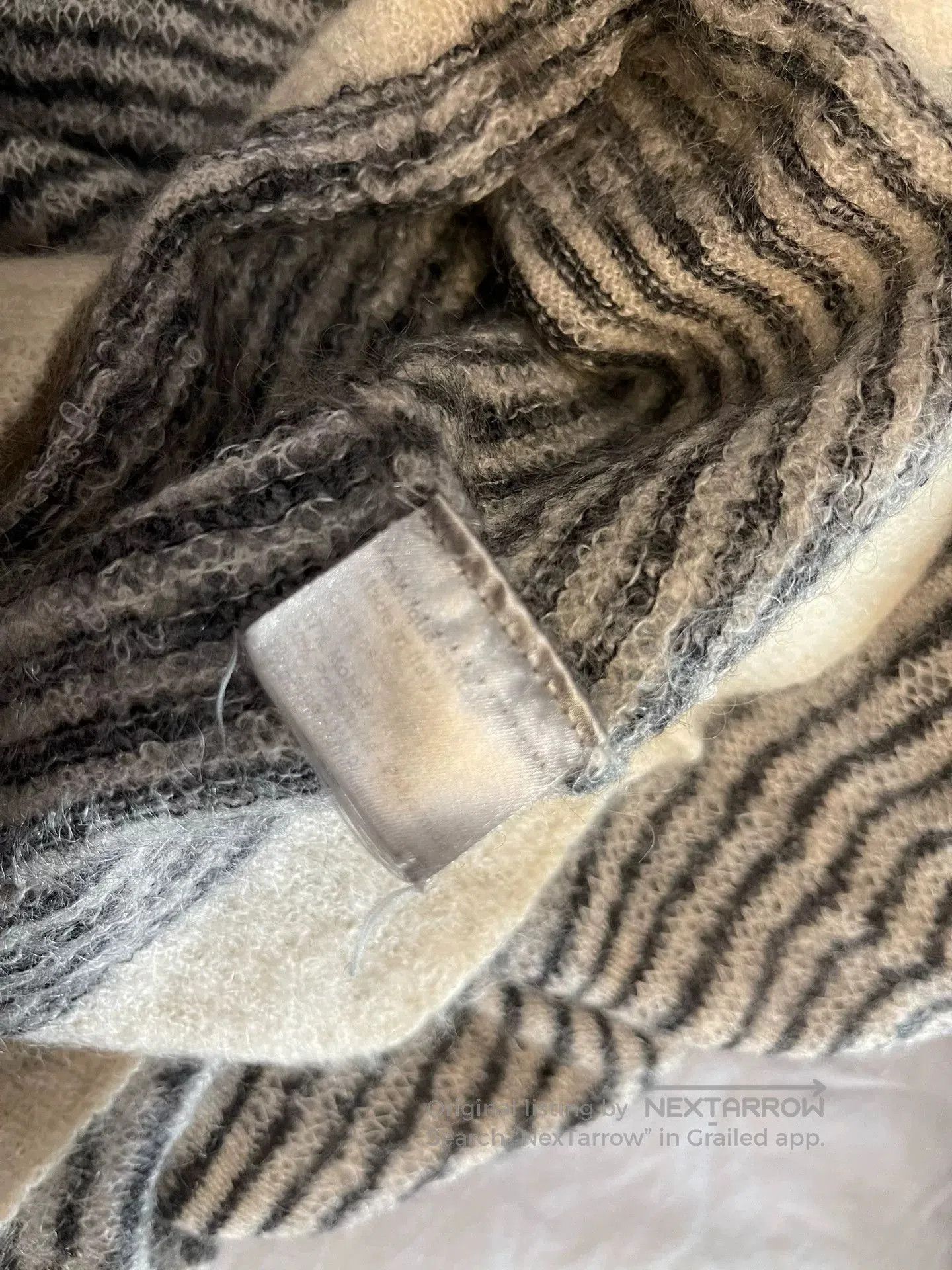 Dior Dior Homme Striped Mohair Blend Sweater. Size US L / EU 52-54 / 3 - 4 Thumbnail
