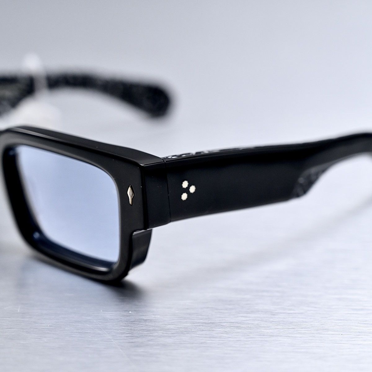 Jacques Marie Mage JACQUES MARIE MAGE ASCARI NERO SUNGLASSES Size ONE SIZE - 3 Thumbnail
