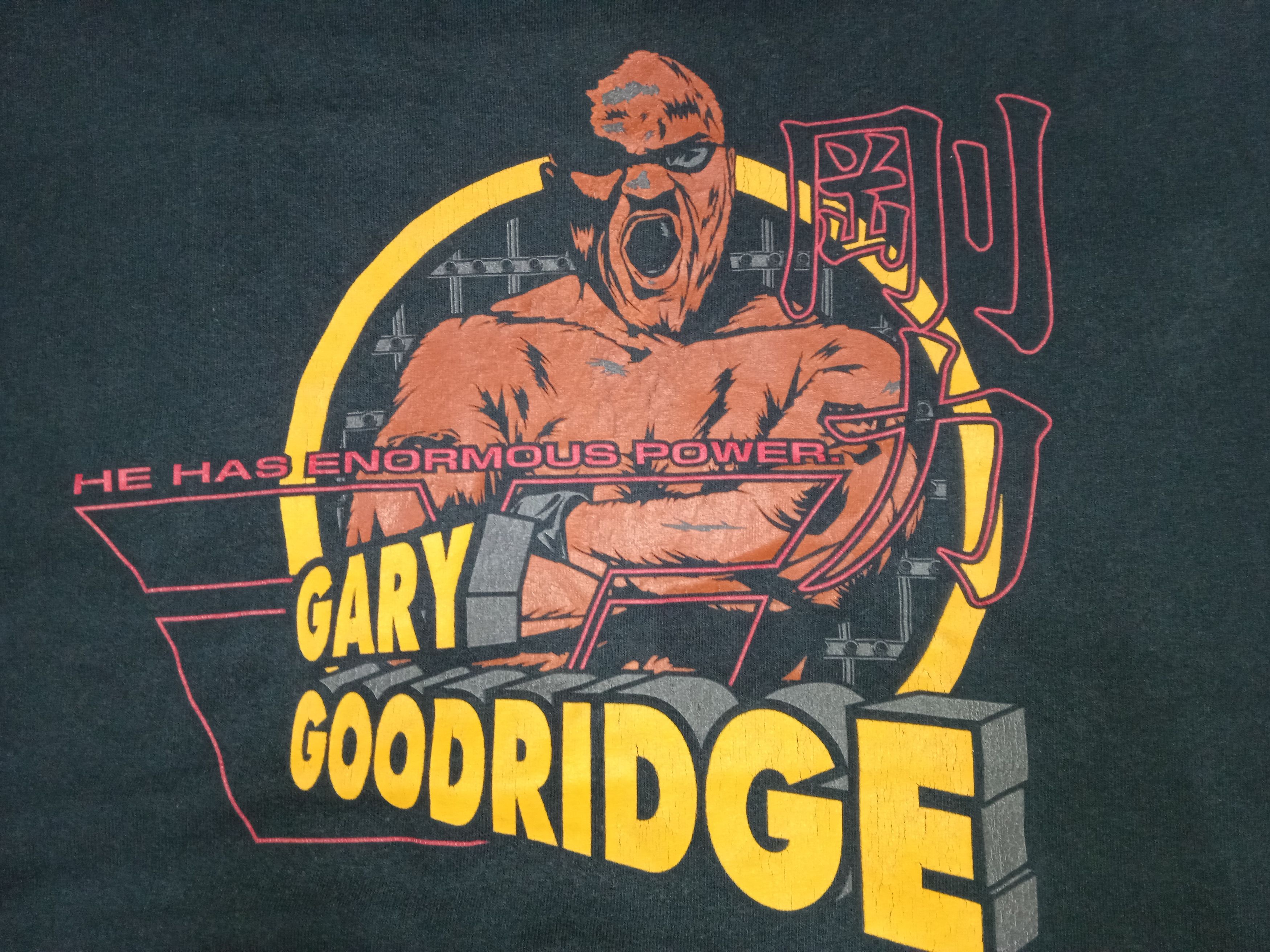 UFC × Vintage × WWF Vintage 2000s Gary Goodridge UFC MMA Pride T Shirt Y2K Size US L / EU 52-54 / 3 - 3 Thumbnail