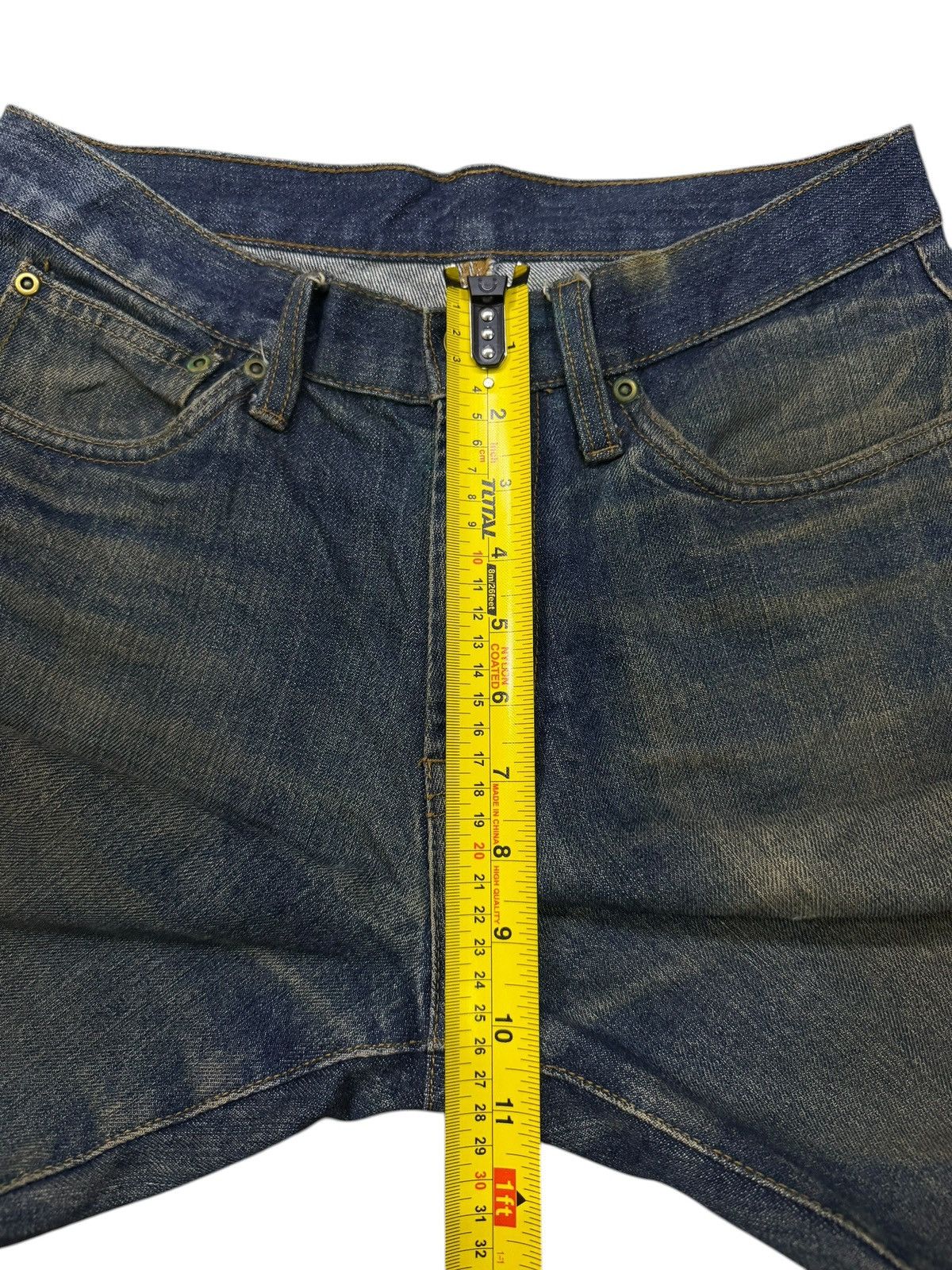 Japanese Brand Vintage Japanese Denim Jeans Y2K Vintage Fade mud wash | W29 Size US 29 - 12 Thumbnail