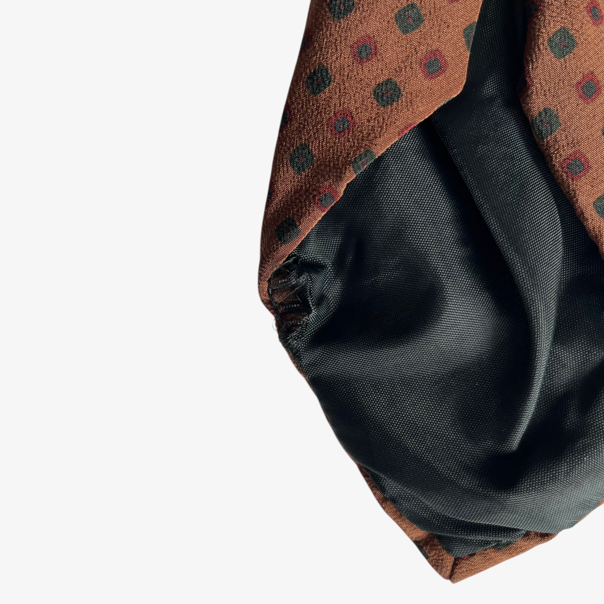 Oscar De La Renta Vintage 90s Oscar De La Renta Abstract Geometric Silk Tie Size ONE SIZE - 3 Thumbnail