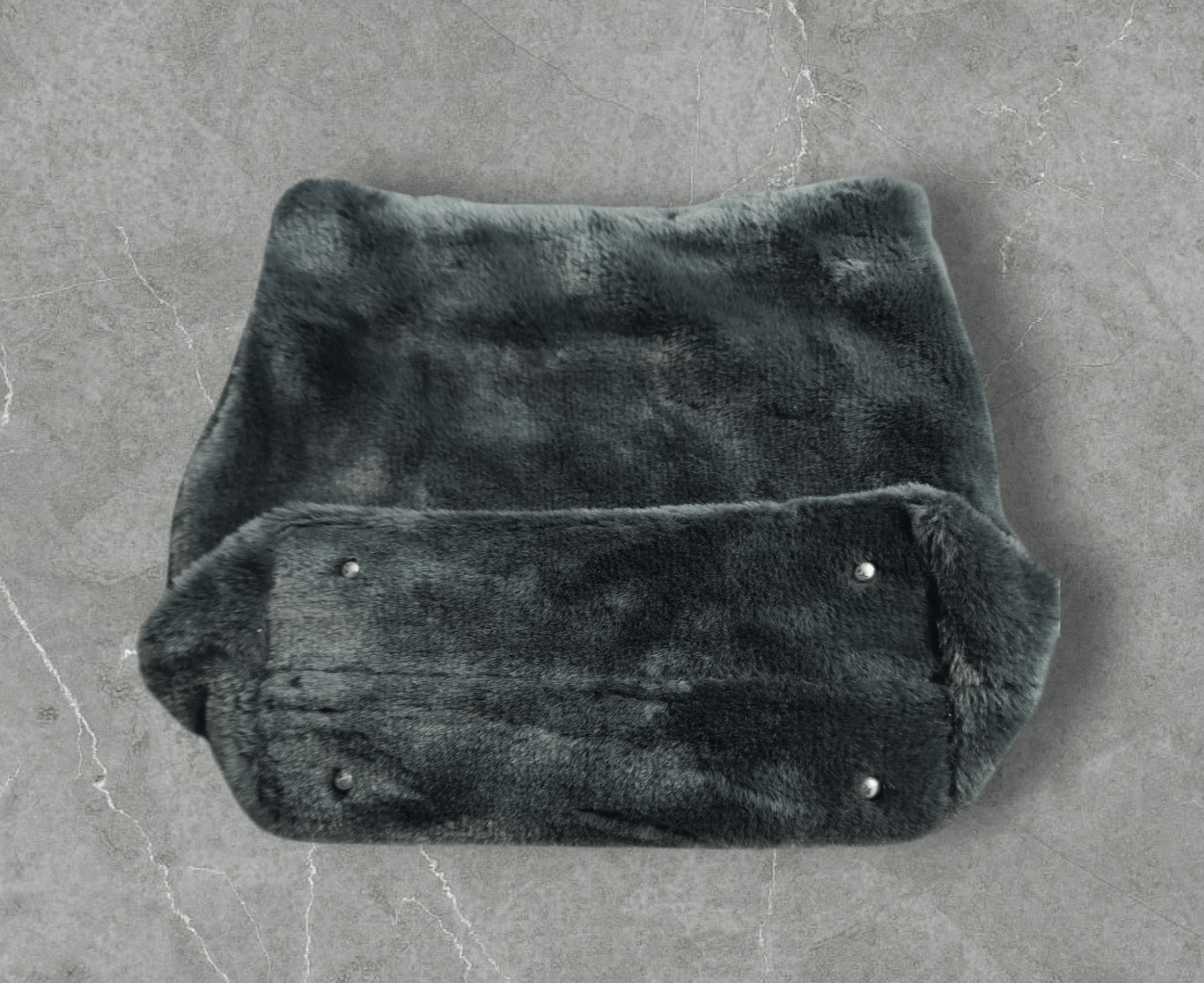 Jean Paul Gaultier Jean Paul Gaultier - JPG Emblem Fur Tote Bag Size ONE SIZE - 3 Thumbnail