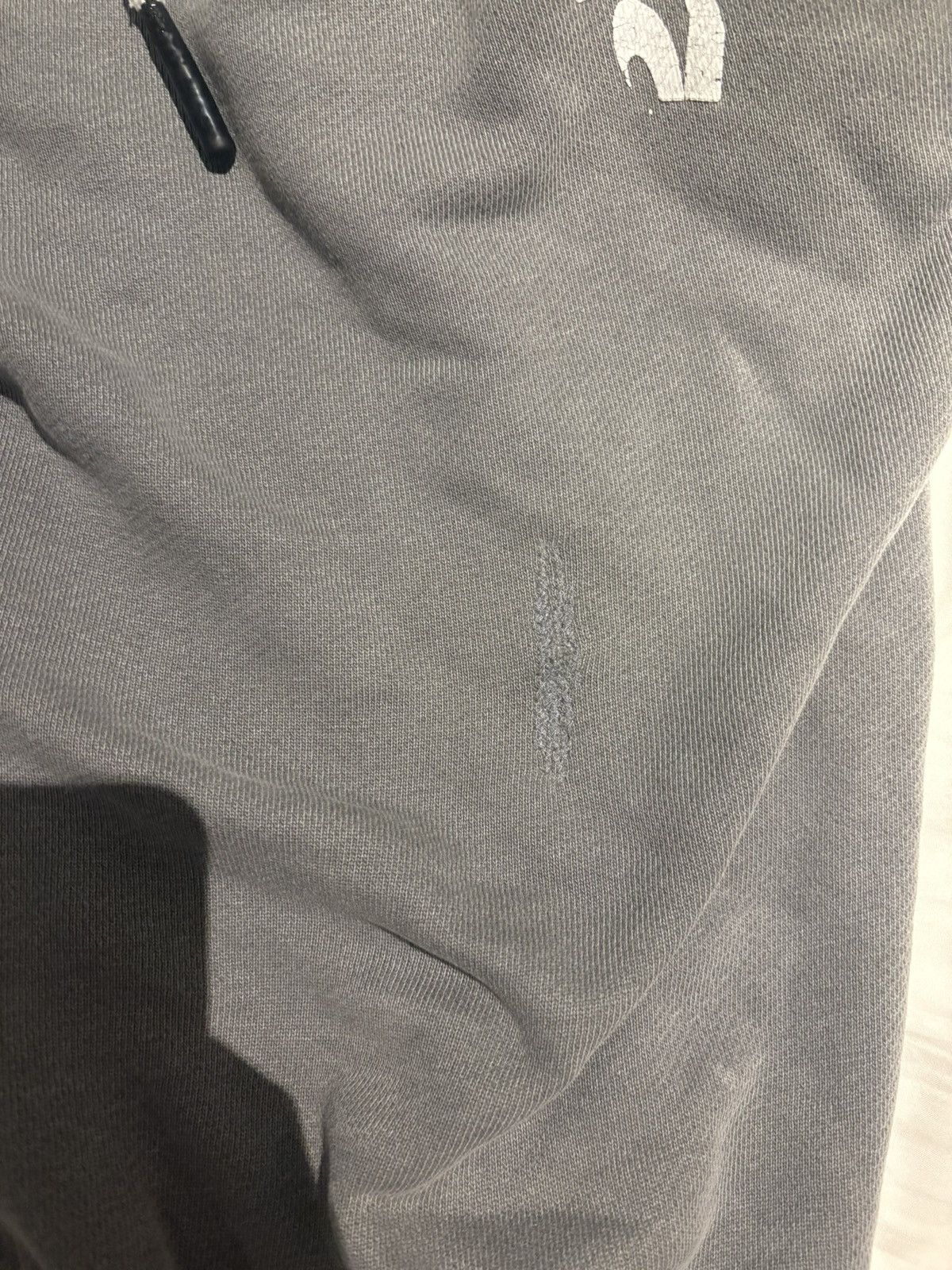 Palm Angels Rare Palm Angels Curved Logo Sweatpants Grey Size US 31 - 8 Thumbnail