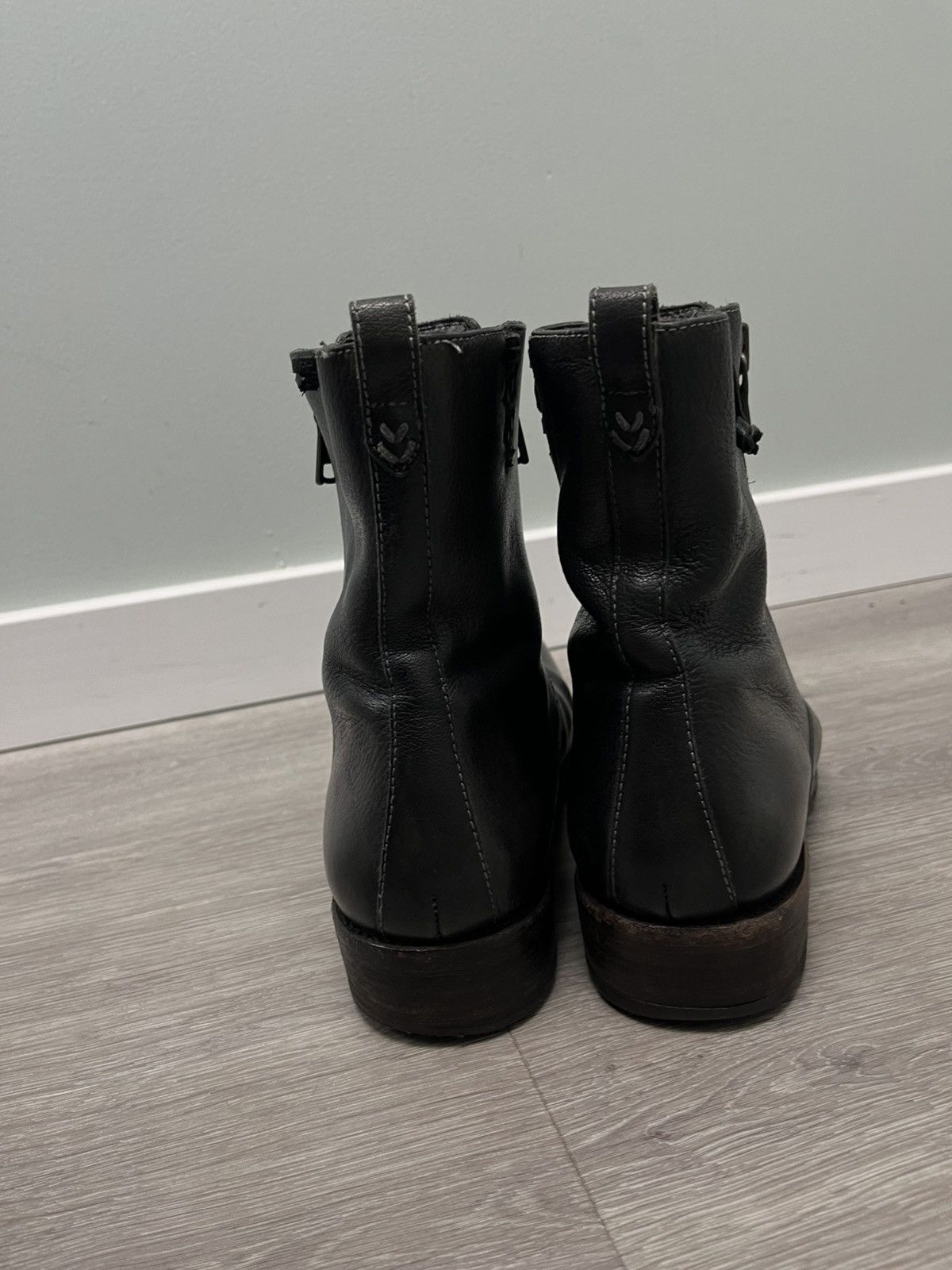 John Varvatos 🔥 Parisian double zip boot. 10 Size US 10 / EU 43 - 10 Thumbnail