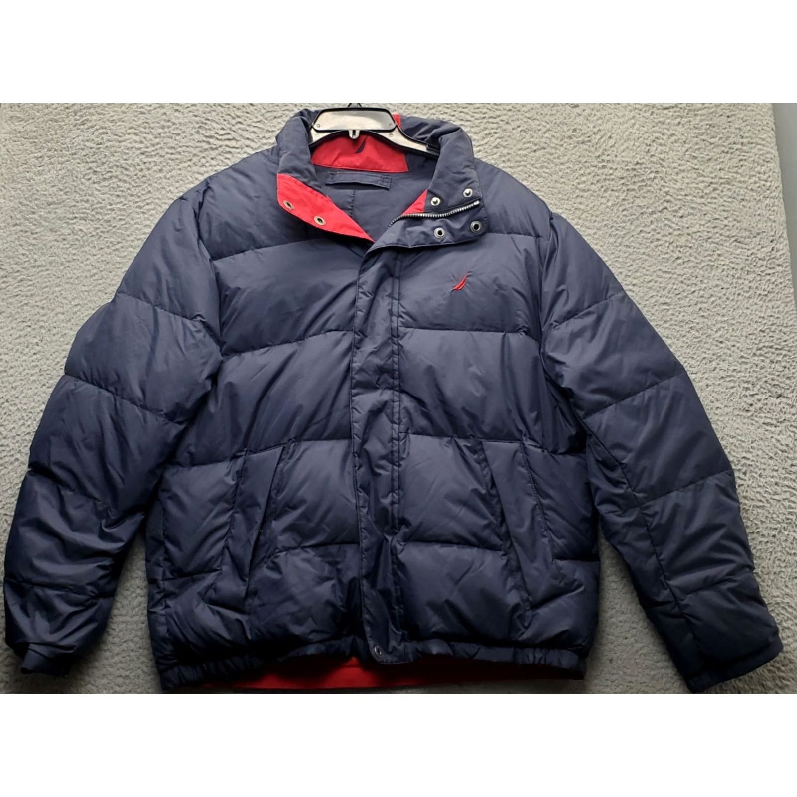 Nautica Nautica Jacket Mens L Reversible Puffer Down Multi Snap Inside Full Zip Size US L / EU 52-54 / 3 - 2 Thumbnail