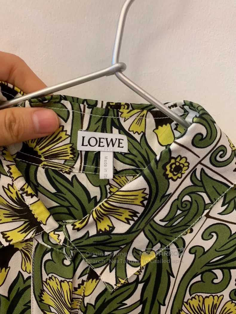 Loewe Loewe Long floral shirt, silk Size S / US 4 / IT 40 - 2 Thumbnail