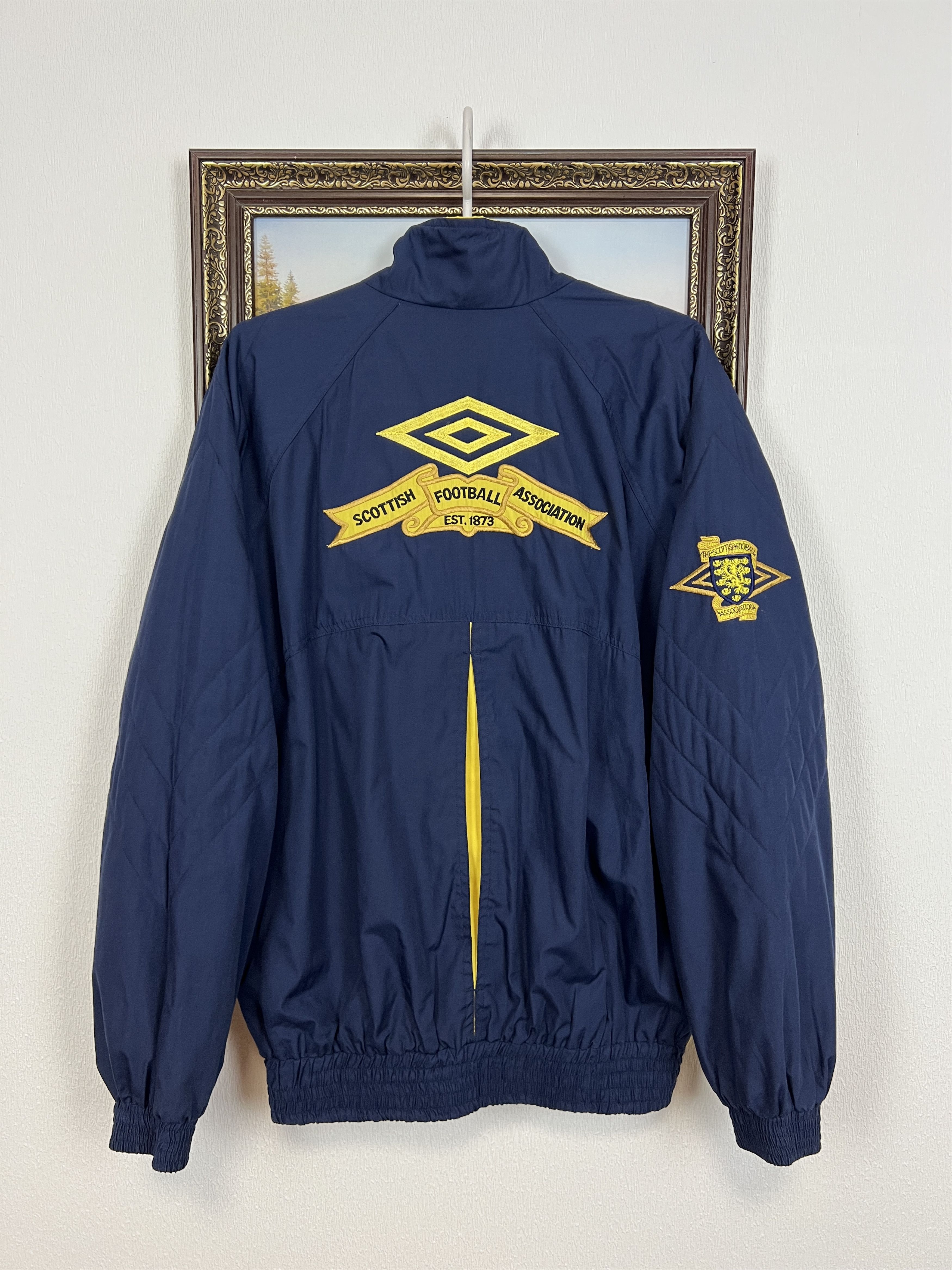 Umbro Vintage Umbro Scotland Football Train Jacket Track Size US M / EU 48-50 / 2 - 13 Thumbnail