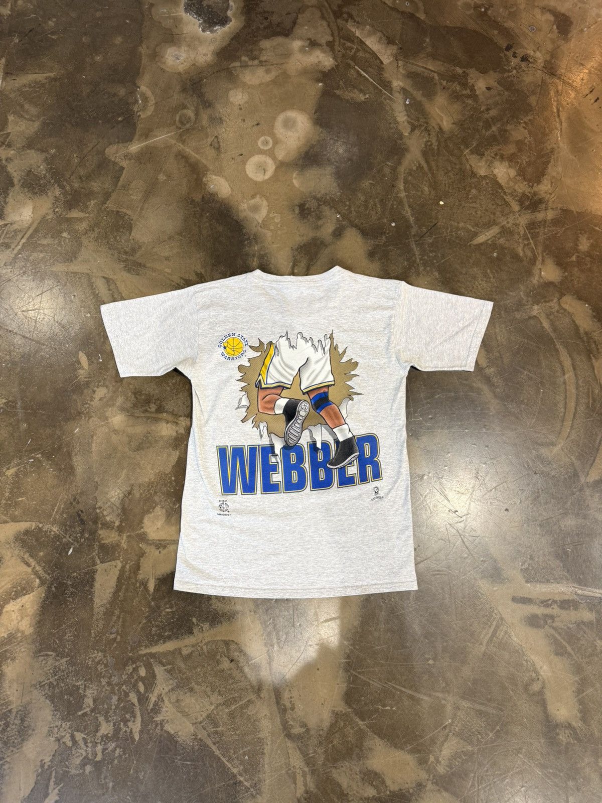 Vintage Vintage Chris Webber Nutmeg Tee Size US L / EU 52-54 / 3 - 2 Thumbnail