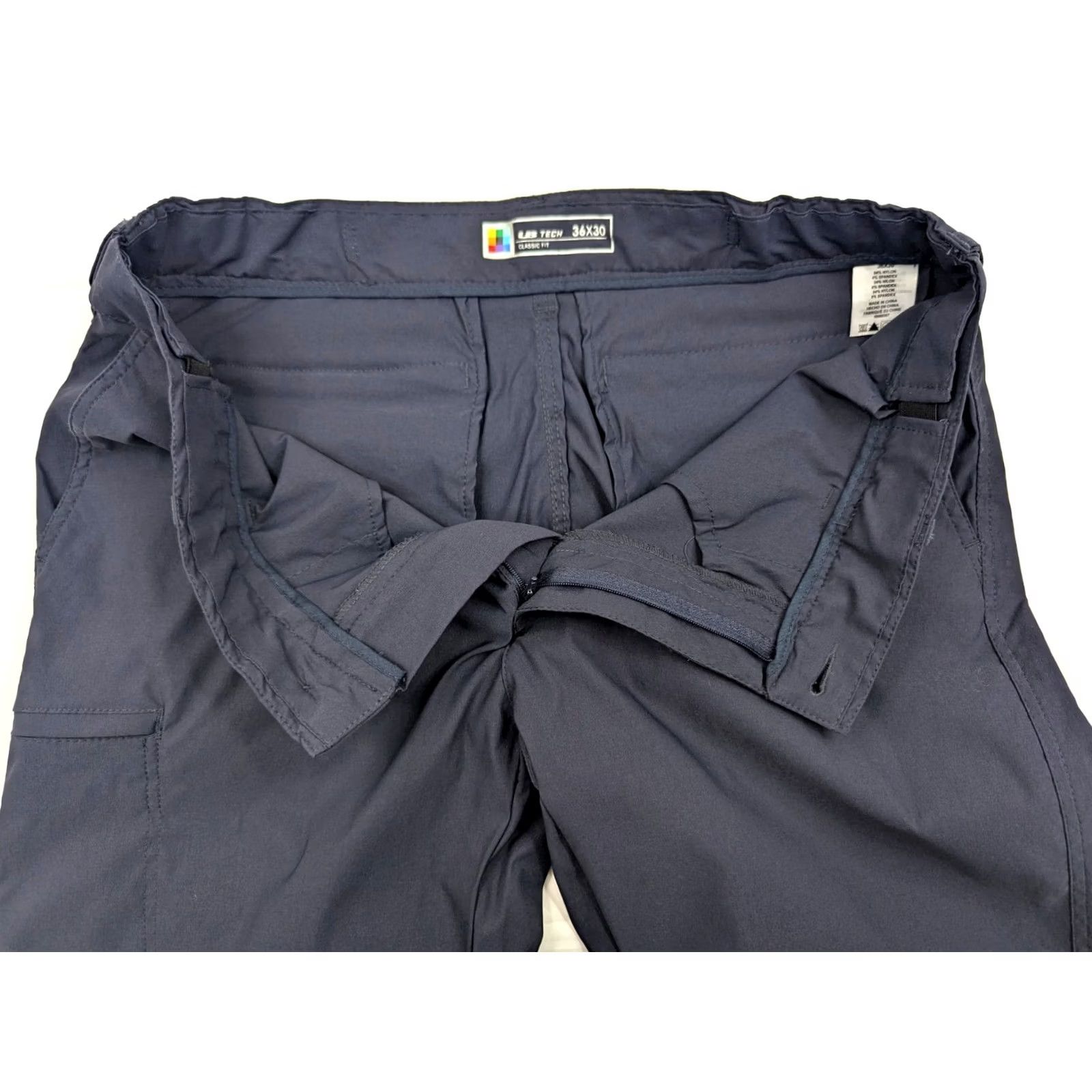 Vintage UB Tech Rainier Cargo Pants Men 36x30 Classic Fit Union Bay Blue Cargo Pants Men 36 Size US 36 / EU 52 - 6 Thumbnail