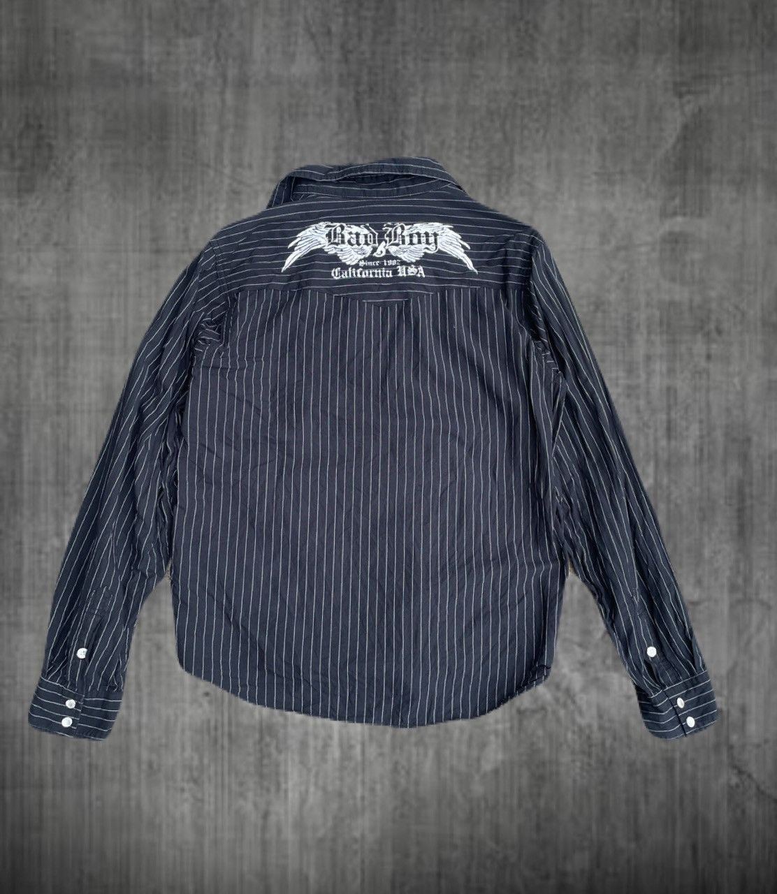 If Six Was Nine 2000s Japanese archive Vkei Gyaruo Badboy Wing Shirts Y2K Size US S / EU 44-46 / 1 - 1 Thumbnail