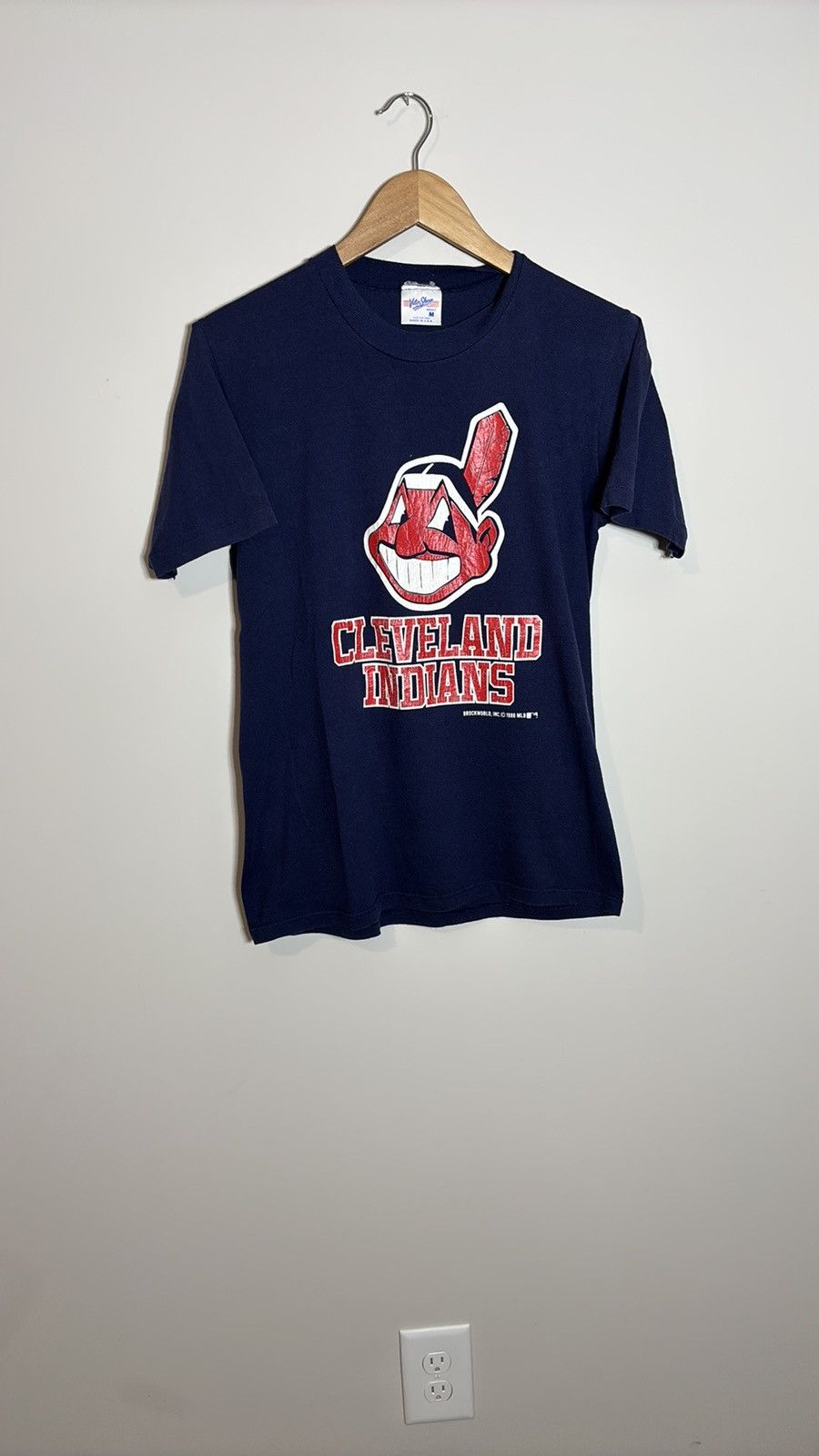 MLB × Vintage Vintage Cleveland Indians Shirt Size US M / EU 48-50 / 2 - 1 Thumbnail
