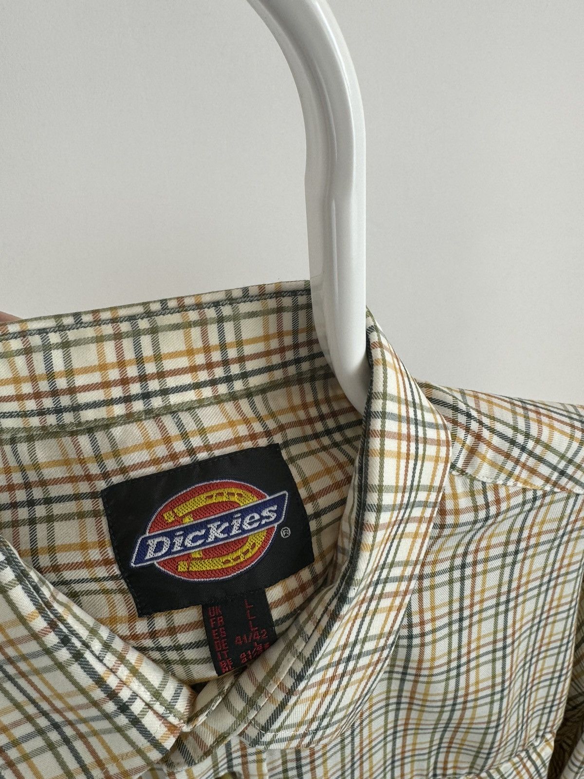 Dickies × Vintage Vintage Dickies Long Sleeve Shirt Size US L / EU 52-54 / 3 - 3 Thumbnail
