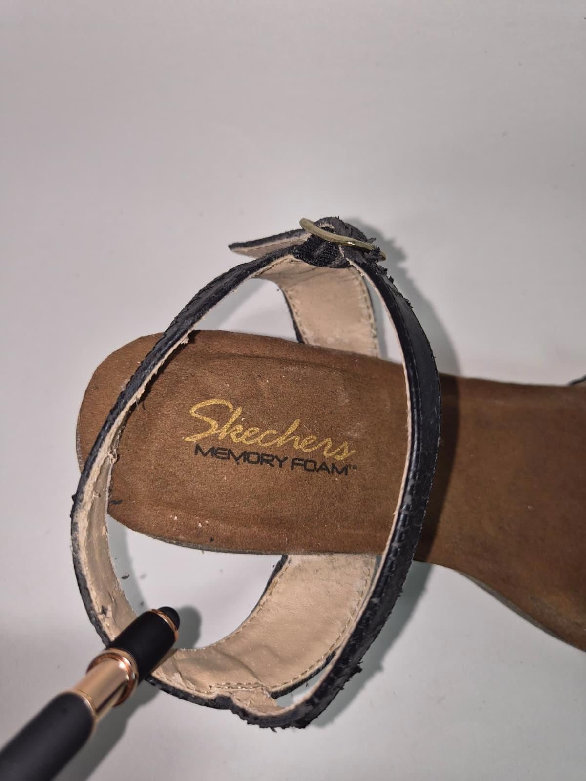 SKECHERS SKECHERS Brystol Night Skies Strappy Sandal Wedge Women SZ8 Size US 8 / IT 38 - 9 Thumbnail