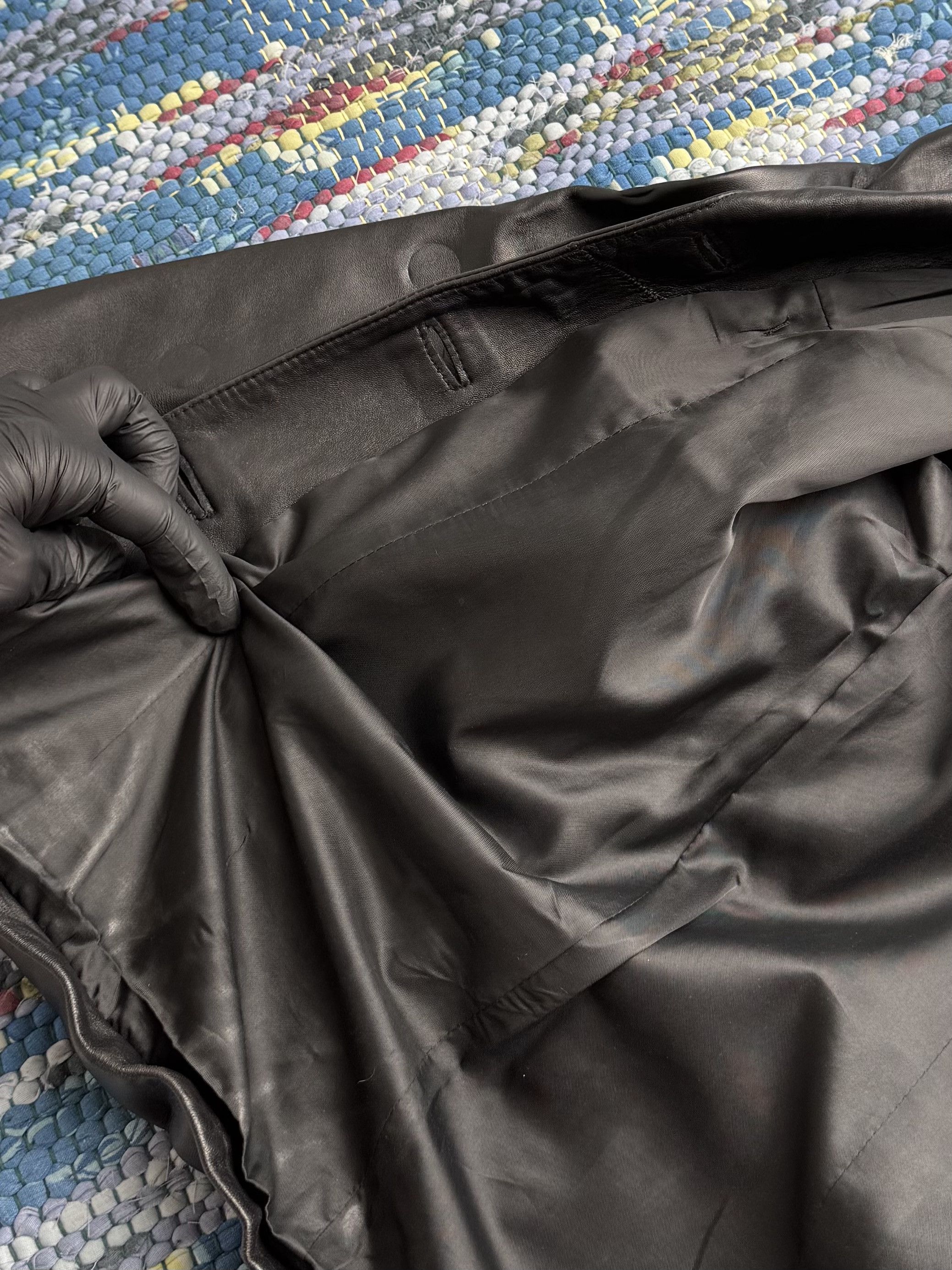Vintage Vintage Leather Jacket A8(V1)D15 Size S / US 4 / IT 40 - 13 Thumbnail