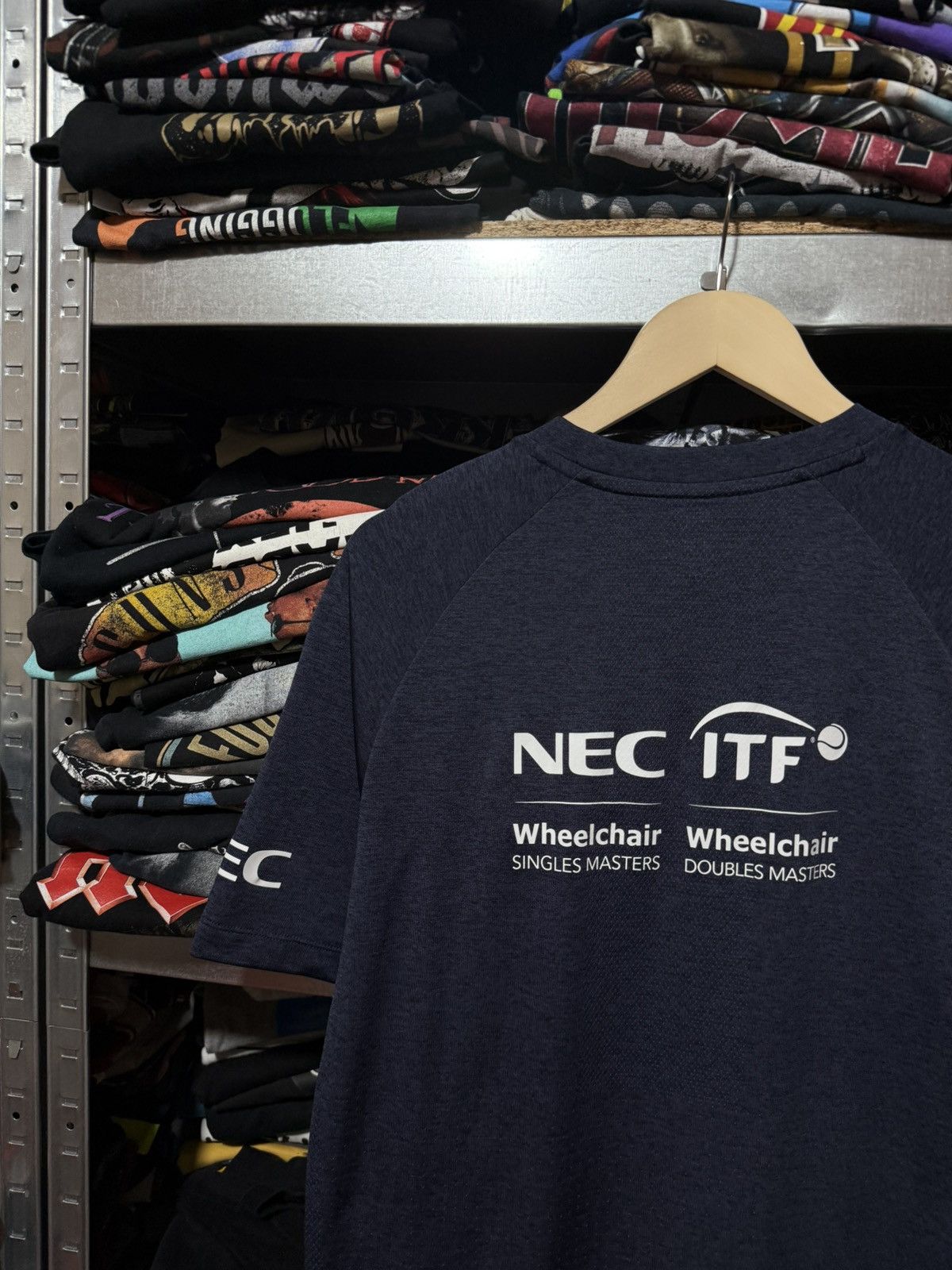 Uniqlo Rare Uniqlo Wheelchair Tennis Tour ITF Sport T-Shirt Size US M / EU 48-50 / 2 - 5 Thumbnail