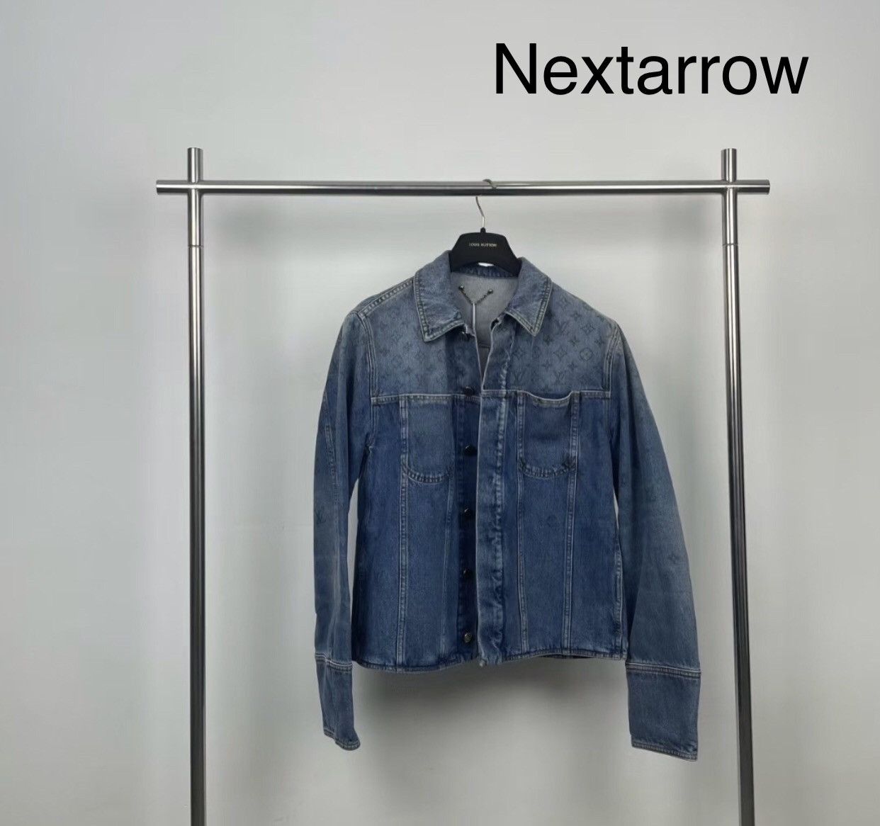 Louis Vuitton Louis Vuitton LV Asian Limited Gradient Vintage Denim Jacket Size US M / EU 48-50 / 2 - 1 Thumbnail