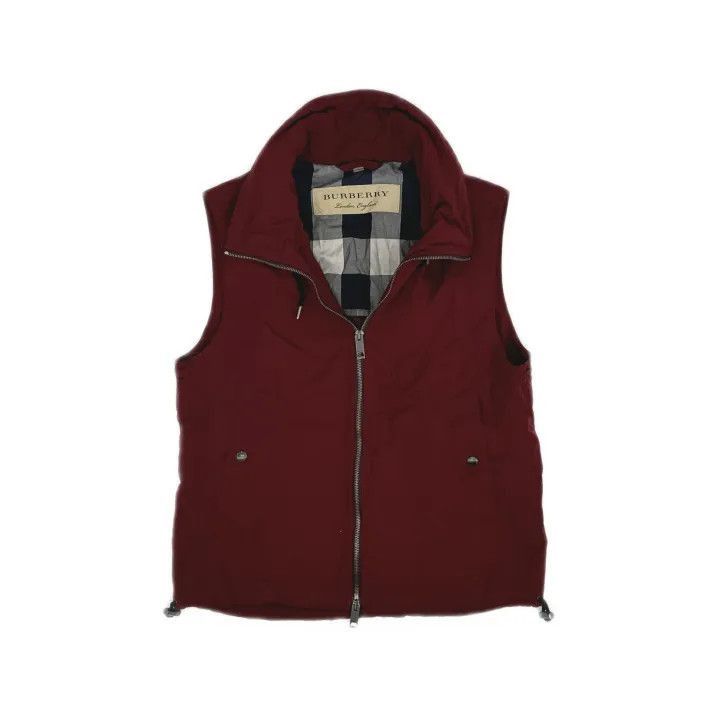 Burberry Burberry Burberry Red Casual Zipper Vest-2507 Size US L / EU 52-54 / 3 - 1 Thumbnail