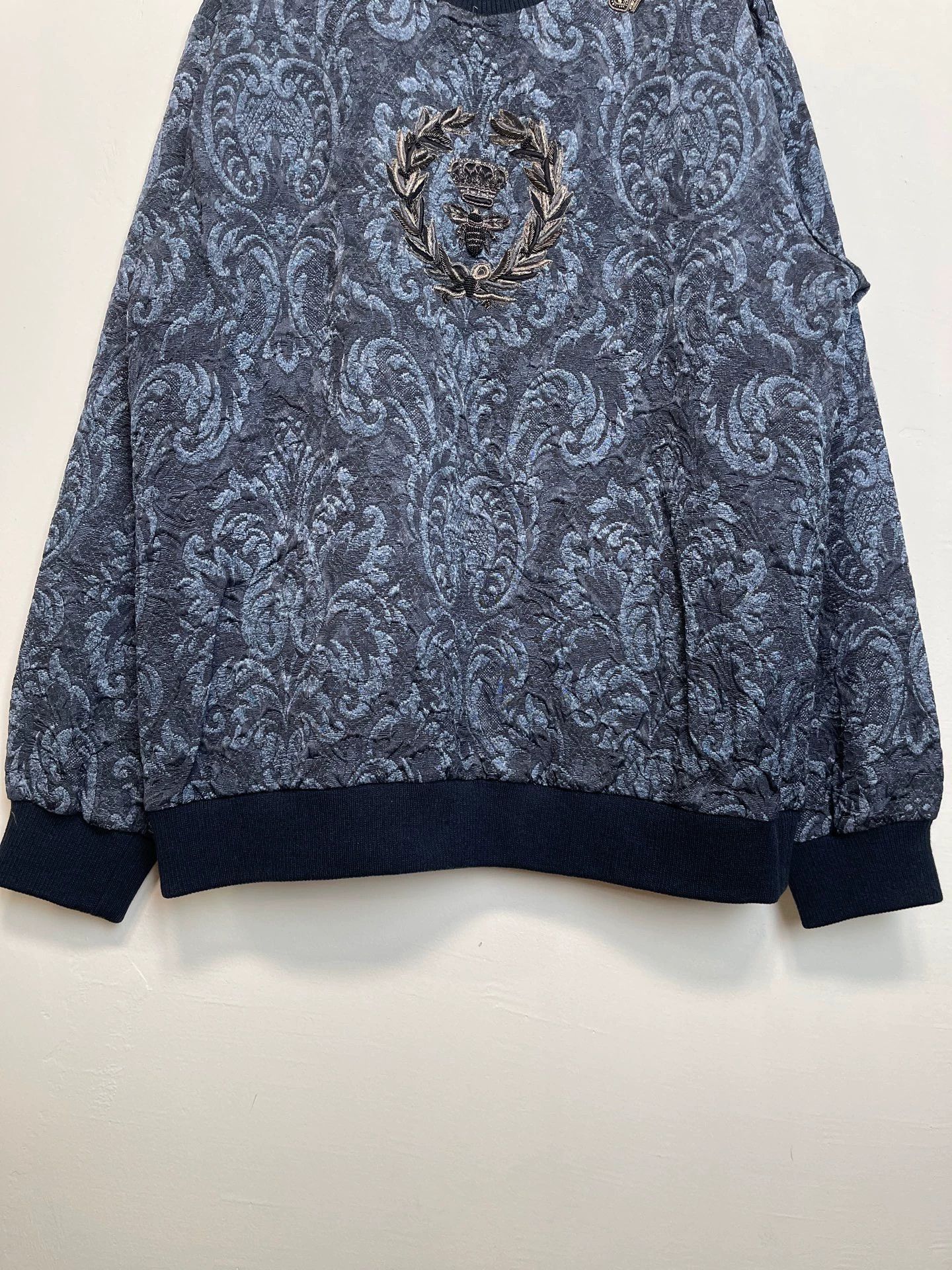 Dolce & Gabbana Dolce & Gabbana Detailed Craft Sweatshirt Size 52 New Size US L / EU 52-54 / 3 - 4 Thumbnail