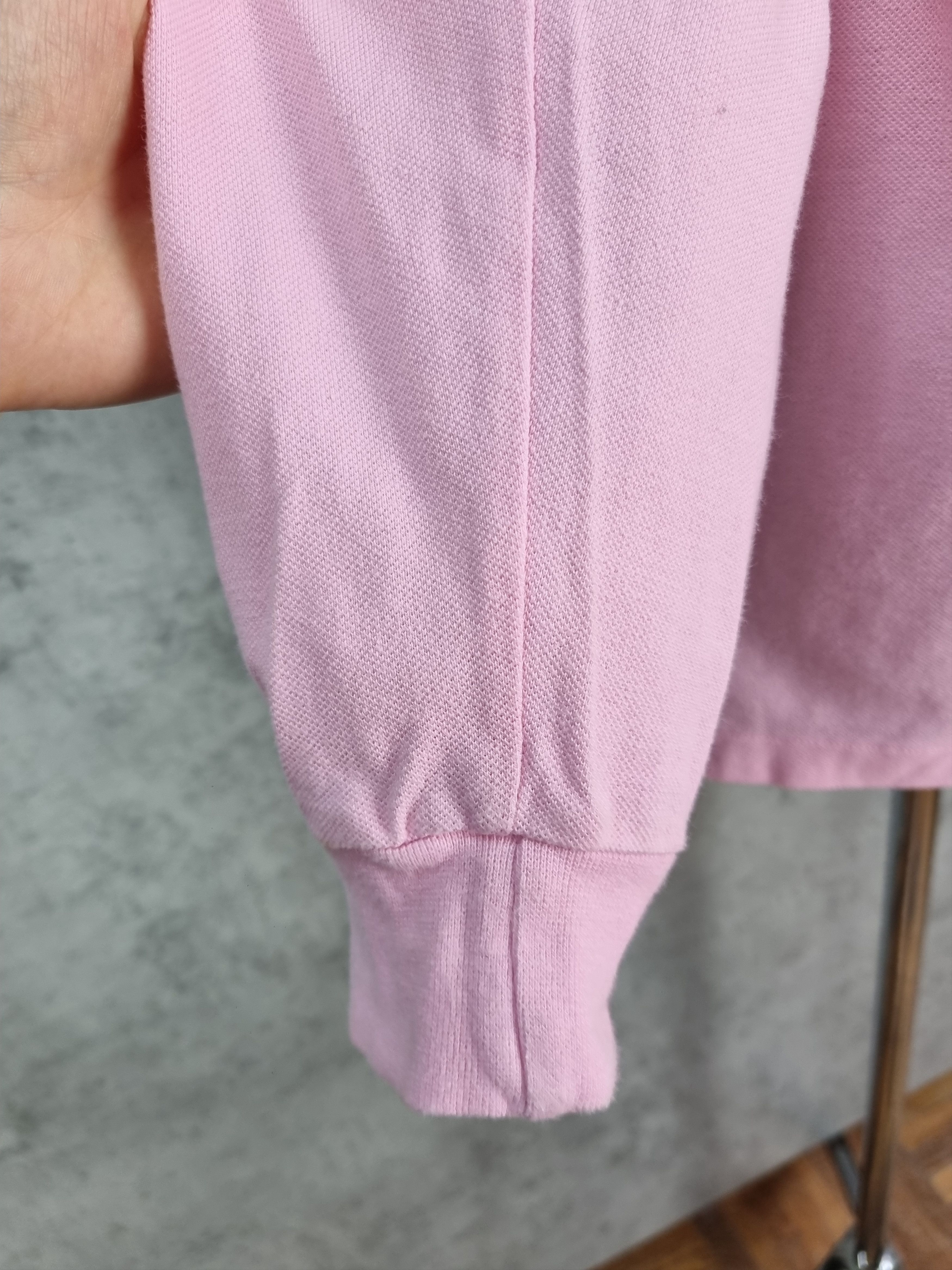 Polo Ralph Lauren × Vintage Polo Ralph Lauren Pink Attractive Long Sleeve Polo Size US XL / EU 56 / 4 - 9 Thumbnail