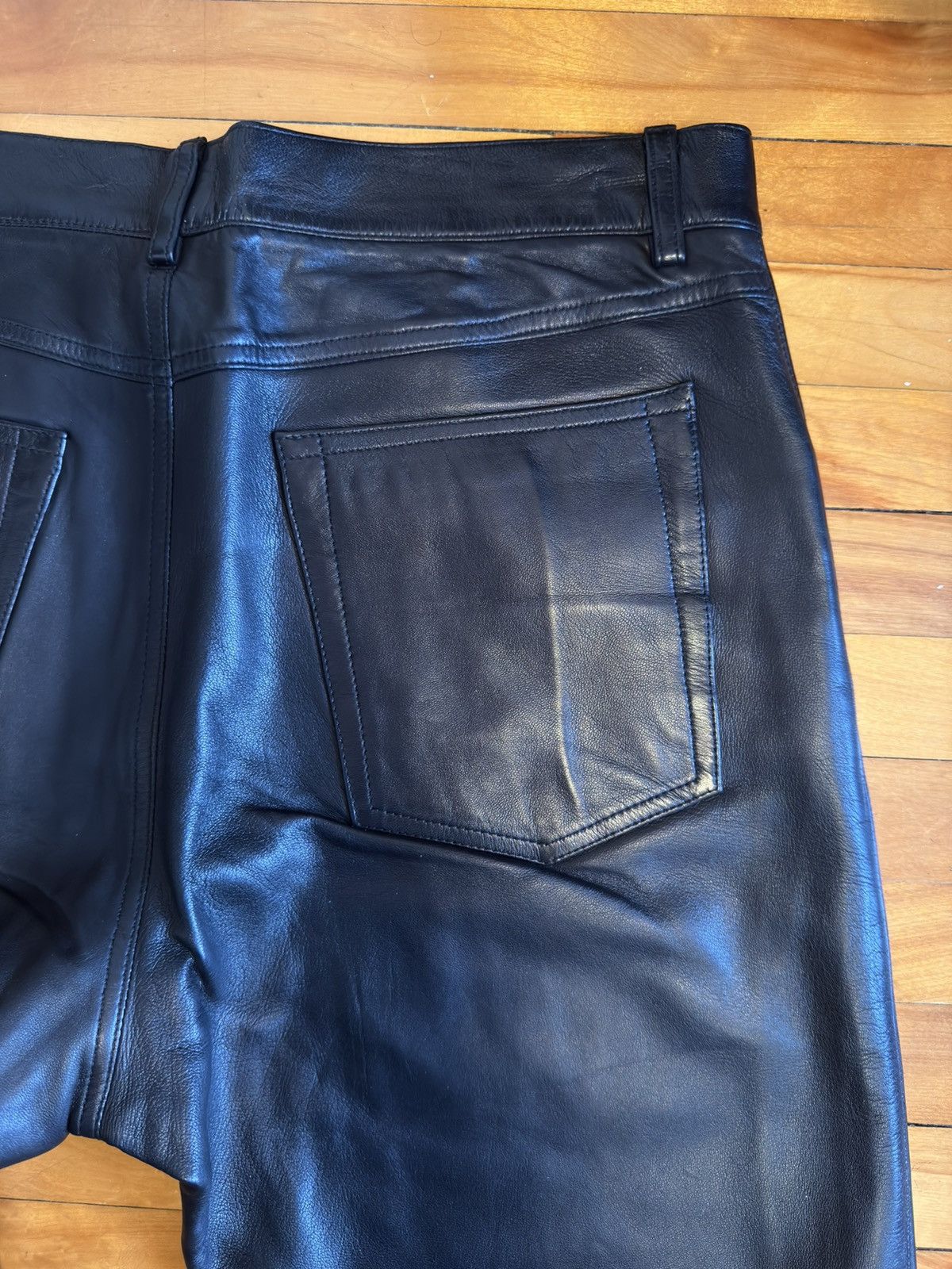 Ralph Lauren Purple Label Ralph Lauren Purple Label Leather Pants Jeans Size 32 Size US 32 / EU 48 - 8 Thumbnail
