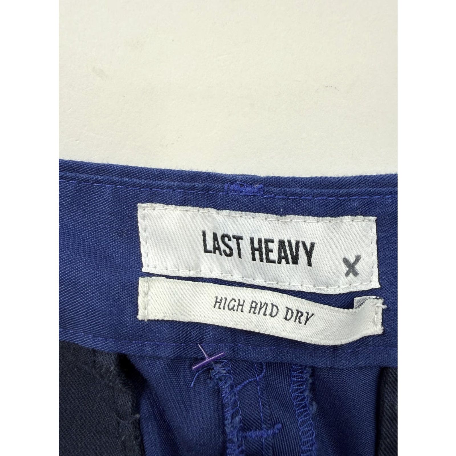 Vintage VINTAGE Last Heavy Pants Mens 36x25 Blue Chino Straight Leg Twill Made In USA Casual Size US 36 / EU 52 - 4 Thumbnail
