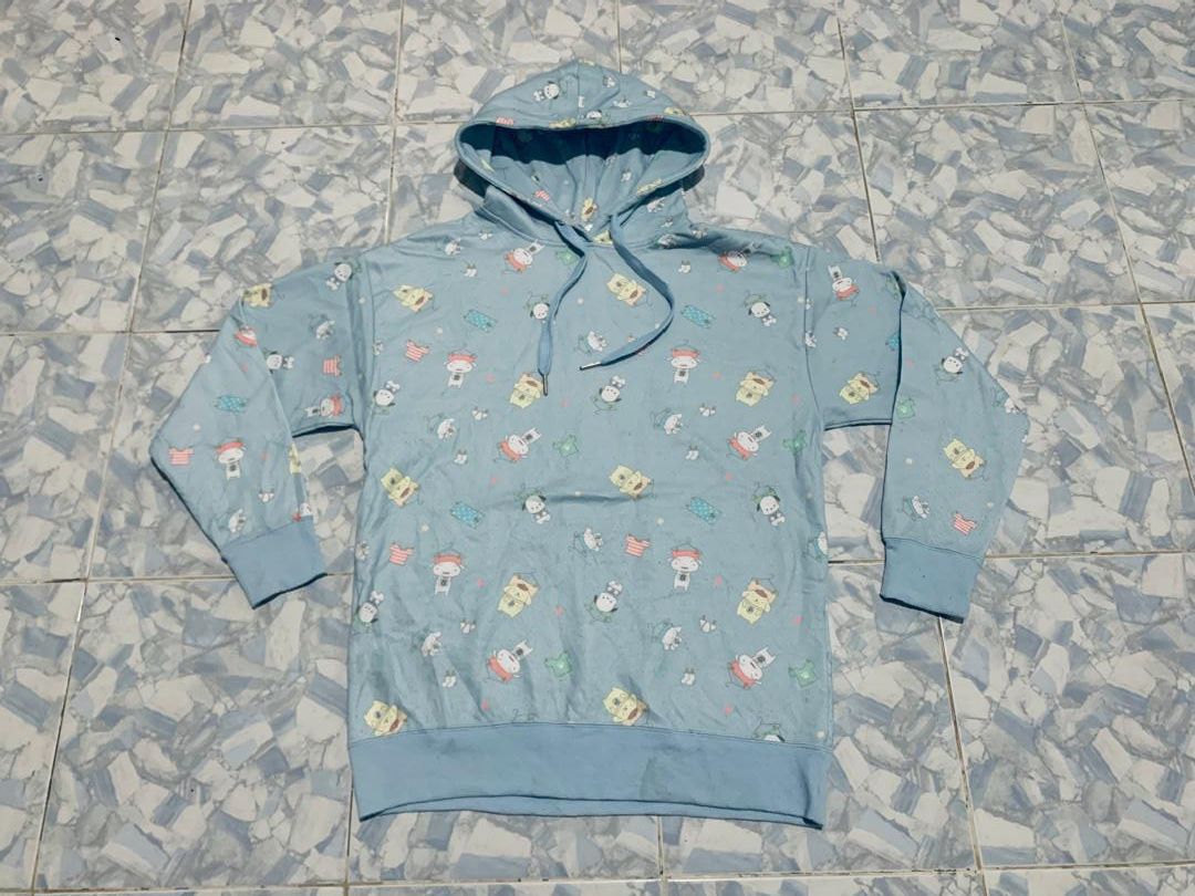 Anime SHIRO & SANRIO Monogram Print Hoodie Size M / US 6-8 / IT 42-44 - 1 Thumbnail