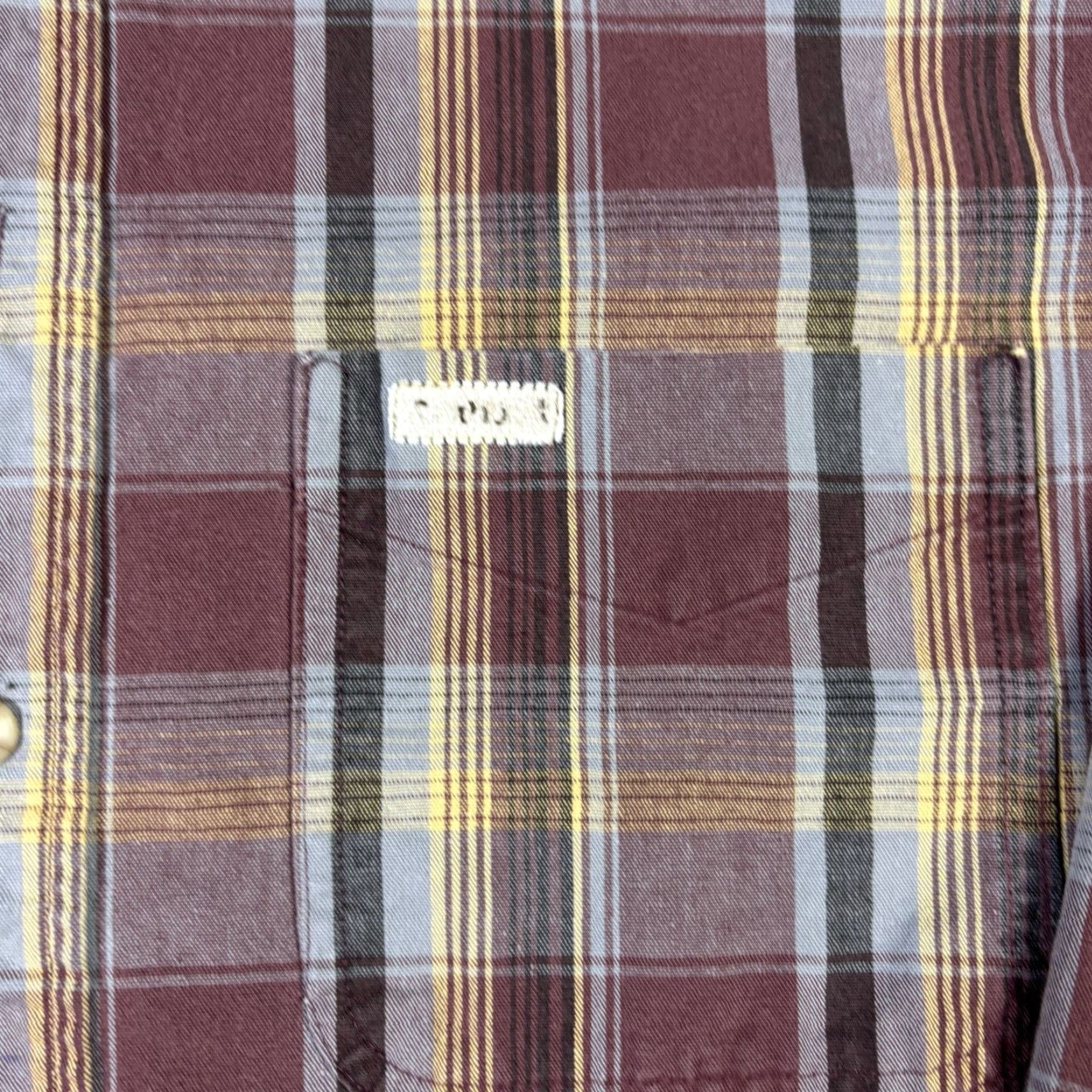 Carhartt VINTAGE Carhartt Shirt 90s Flannel Red Button-Down Workwear XL Adult Mens Long Sleeve Collared Plaid Heavyweight All Seasons Size US XL / EU 56 / 4 - 4 Thumbnail