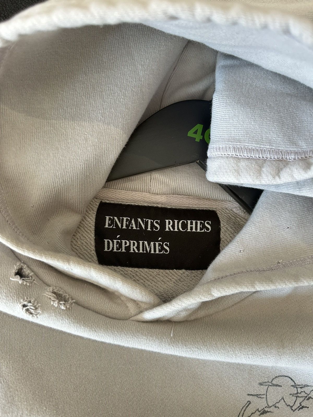 Enfants Riches Deprimes ENFANTS RICHES DEPRIMES TEEN WILDERNESS HOODIE Size US S / EU 44-46 / 1 - 4 Thumbnail