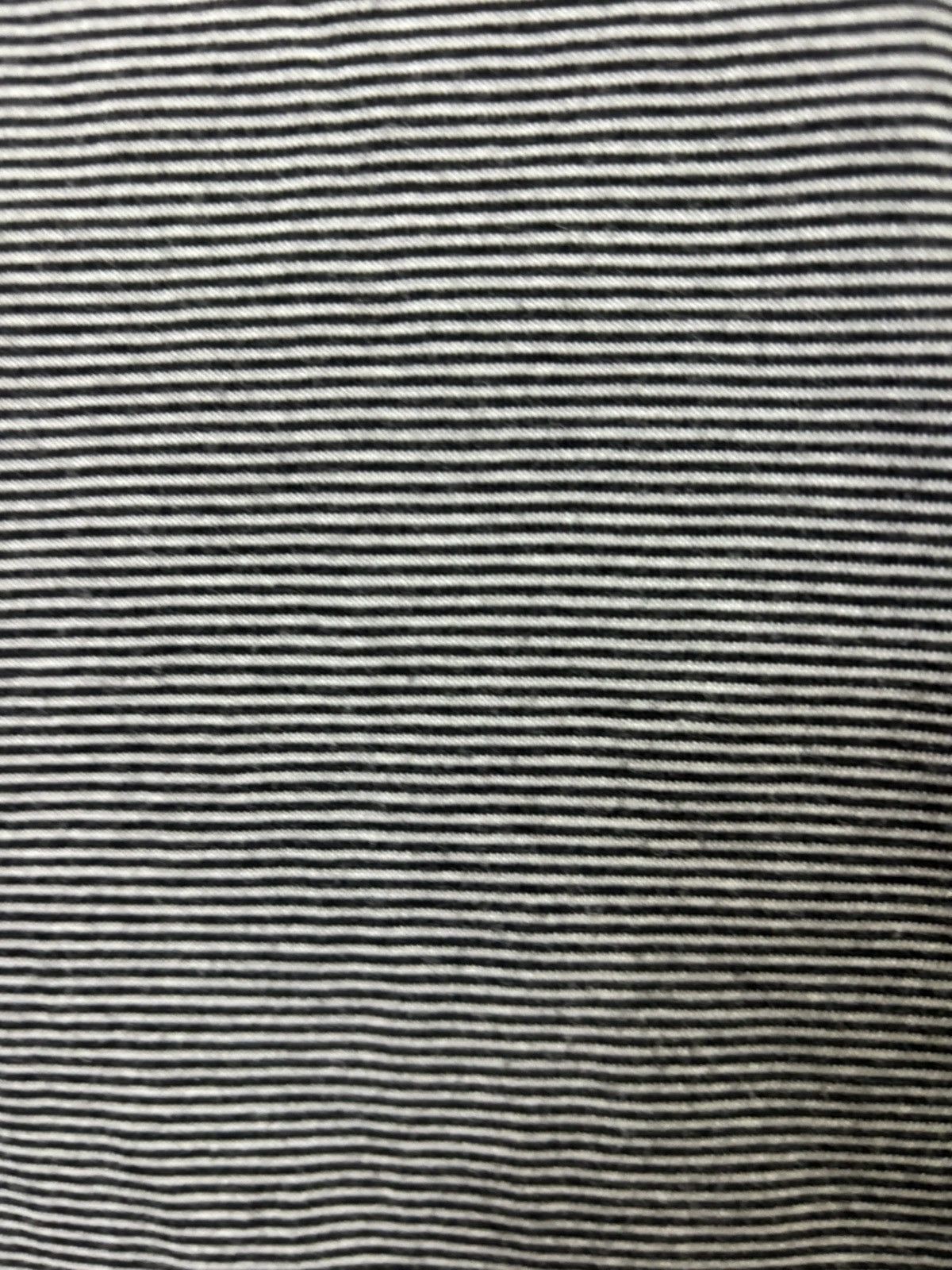 Hussein Chalayan Hussein Chalayan Striped Distressed Short Sleeve Button Up Size US S / EU 44-46 / 1 - 2 Thumbnail