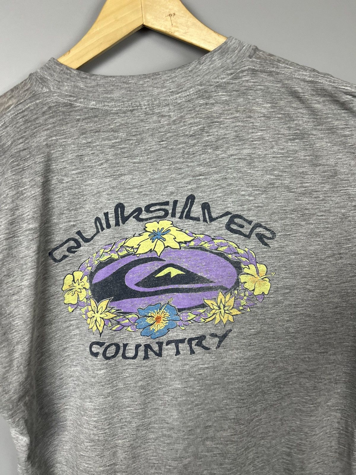 Quiksilver Rare vintage Quiksilver tee big logo 90-s Size US XL / EU 56 / 4 - 3 Thumbnail
