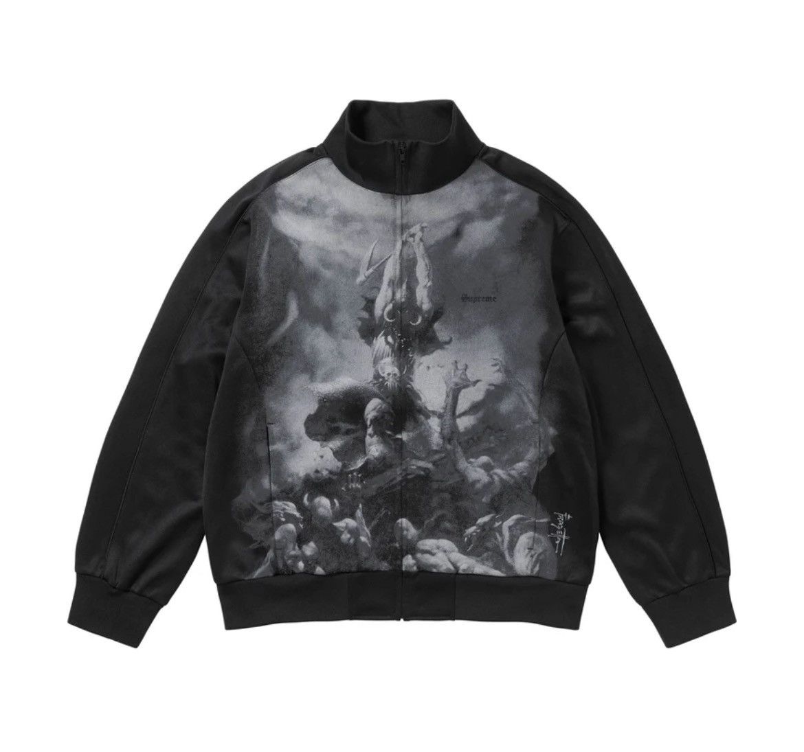 Supreme Frank Frazetta Track Jacket Black - Light Jackets