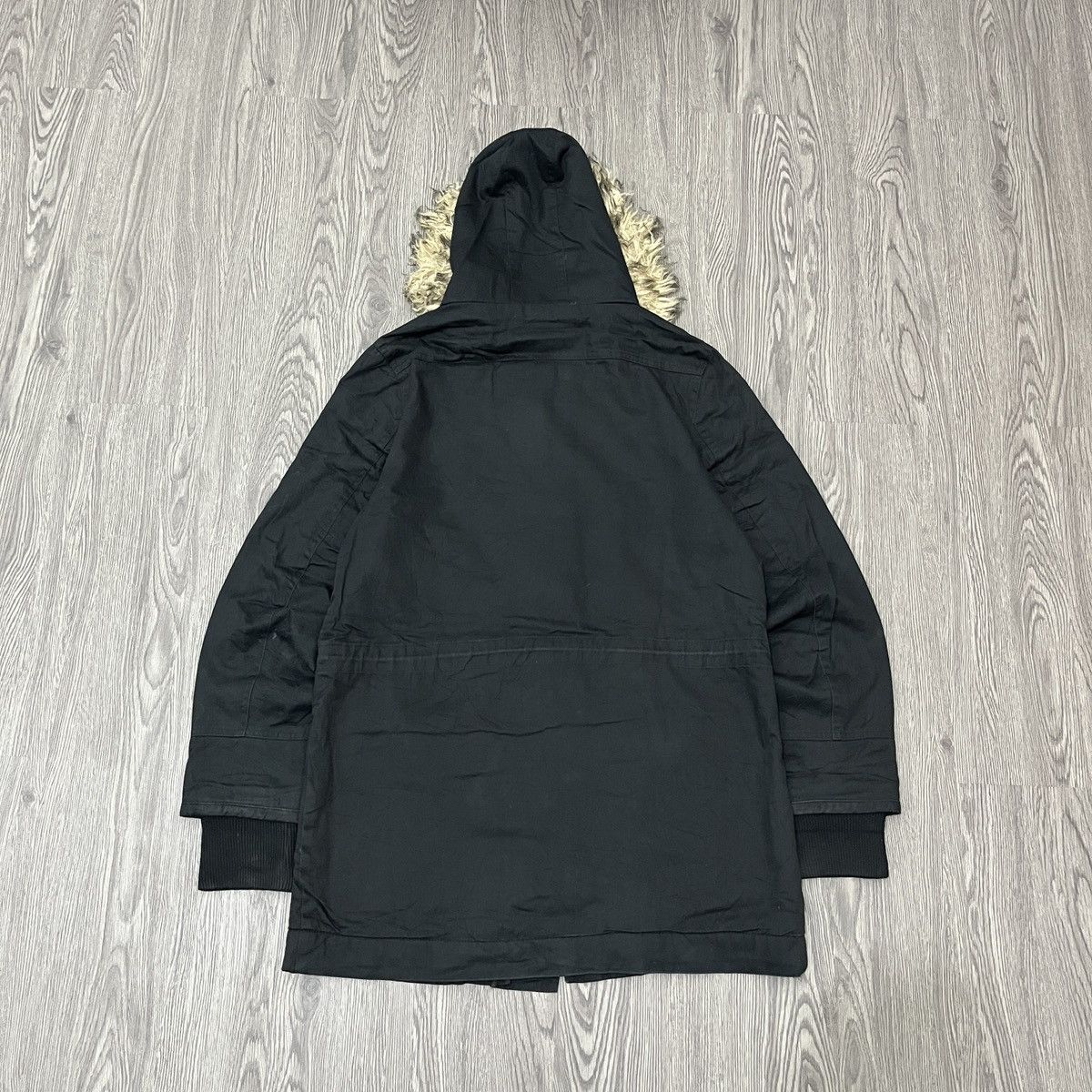 14th Addiction Logue - Faux Fur Hooded Parka Pile Lined Size US L / EU 52-54 / 3 - 8 Thumbnail