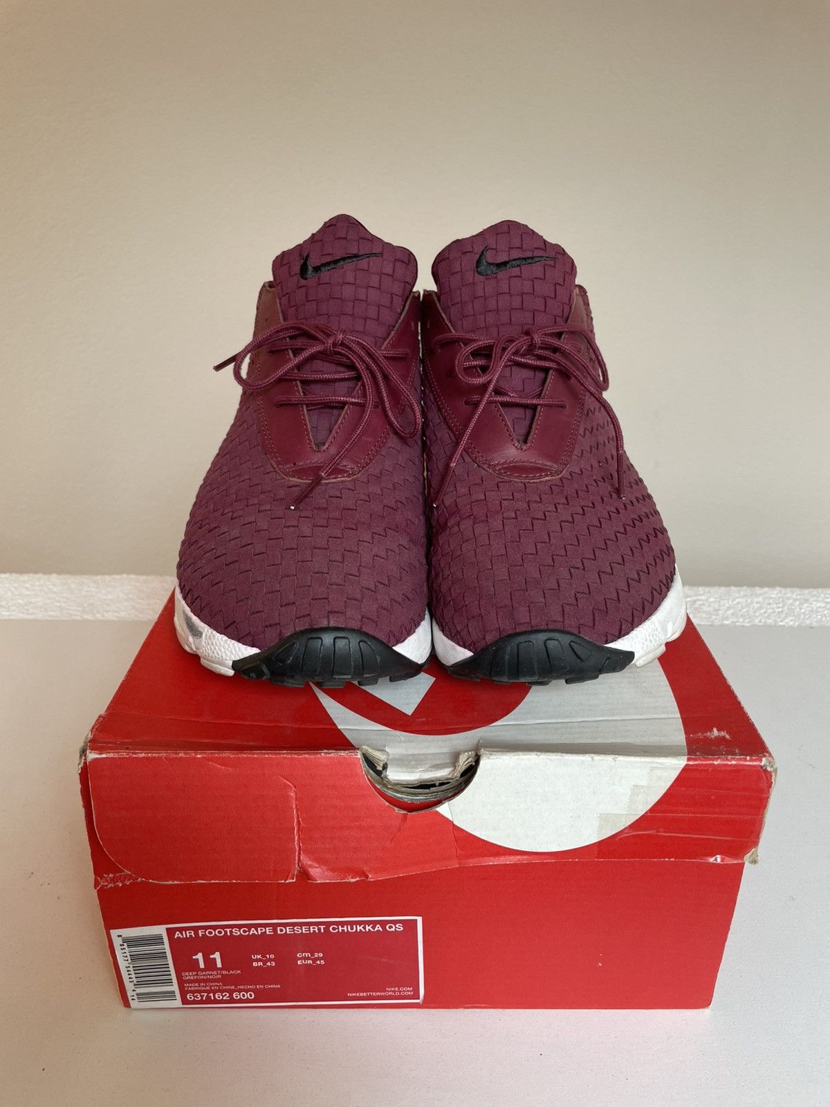 Nike Air Footscape Desert Chukka QS Size US 11 / EU 44 - 1 Thumbnail