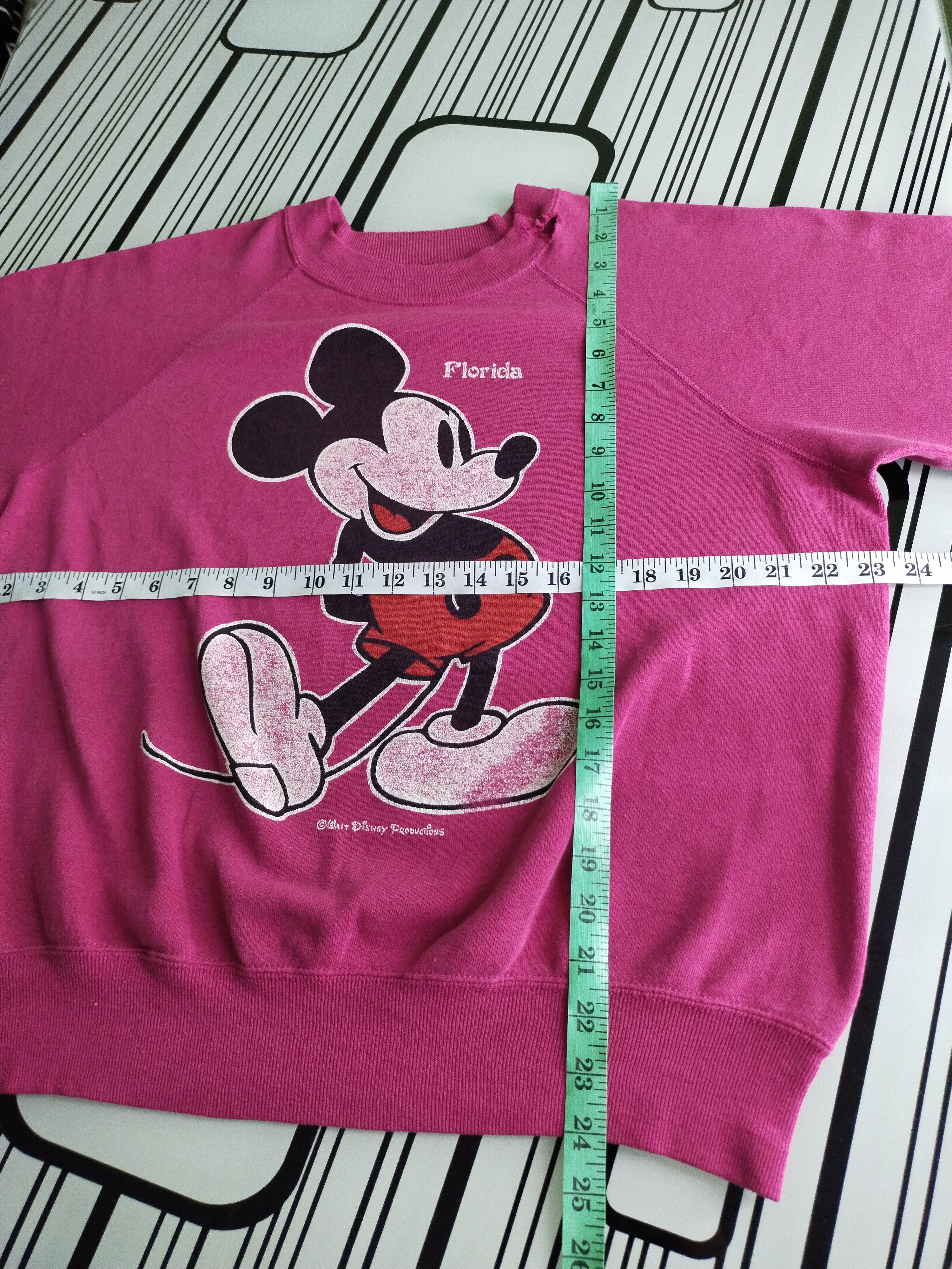 Mickey Mouse Vtg Mickey Mouse Florida Sweatshirt Size US L / EU 52-54 / 3 - 12 Thumbnail