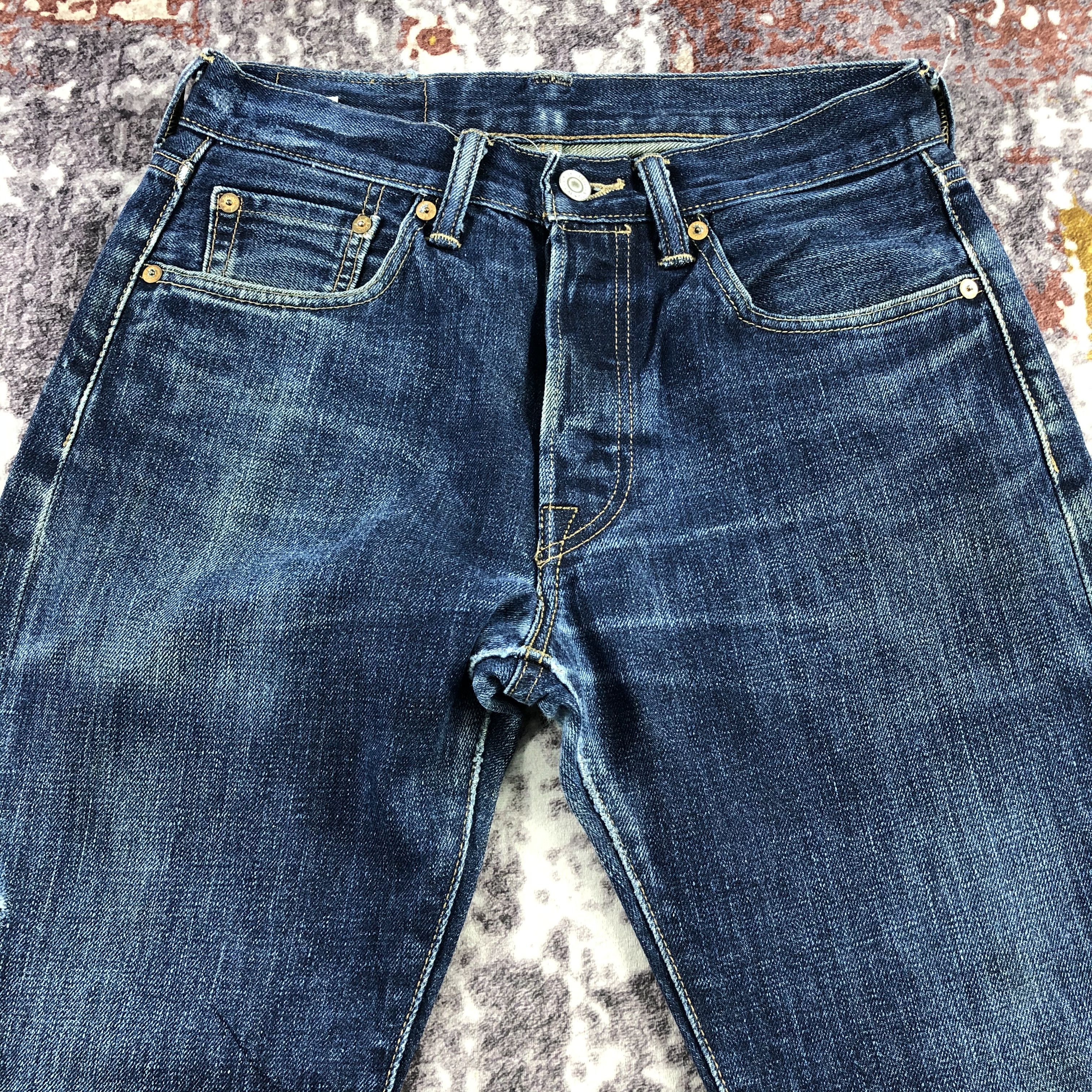 Levi's Vintage Blue Wash Levis 501 Jeans-JM2809 Size US 29 - 3 Thumbnail