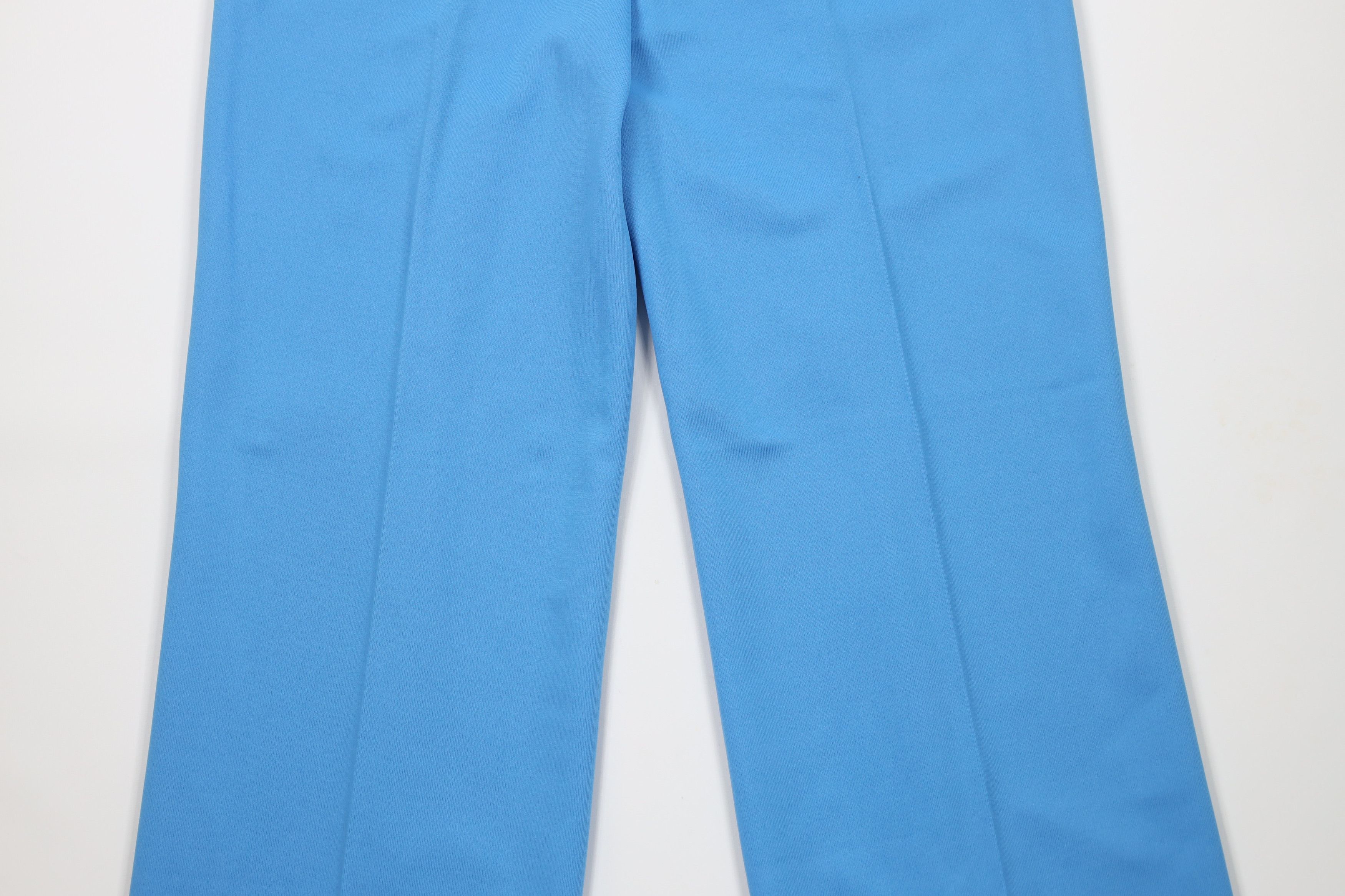 Vintage Vintage 70s Streetwear Bell Bottoms Pants Light Blue USA Size 38" / US 16 / IT 52 - 11 Thumbnail