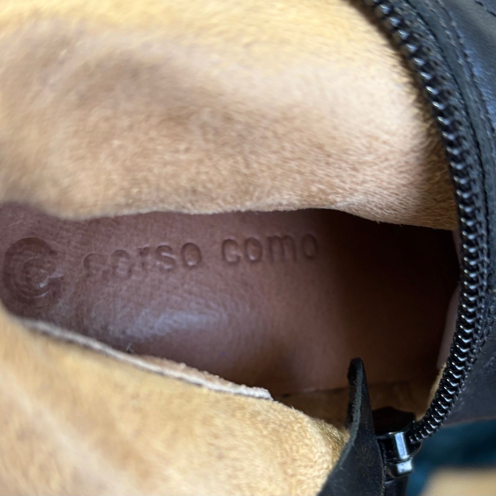 Other Corso Como Black Leather Over-the-Knee Boots Size 6 Size US 6 / IT 36 - 8 Thumbnail