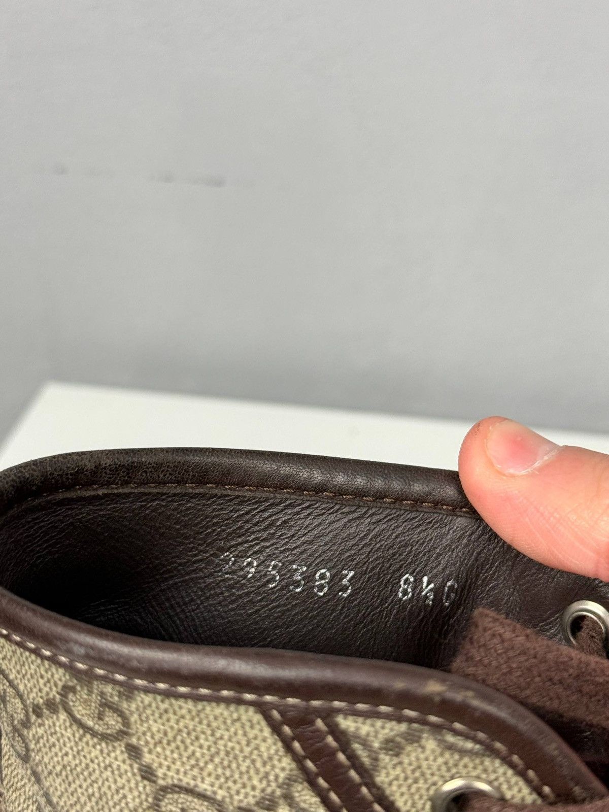 Gucci GUCCI A/W2012 “California” GG Monogram Canvas High Top Shoes Size US 9 / EU 42 - 10 Thumbnail