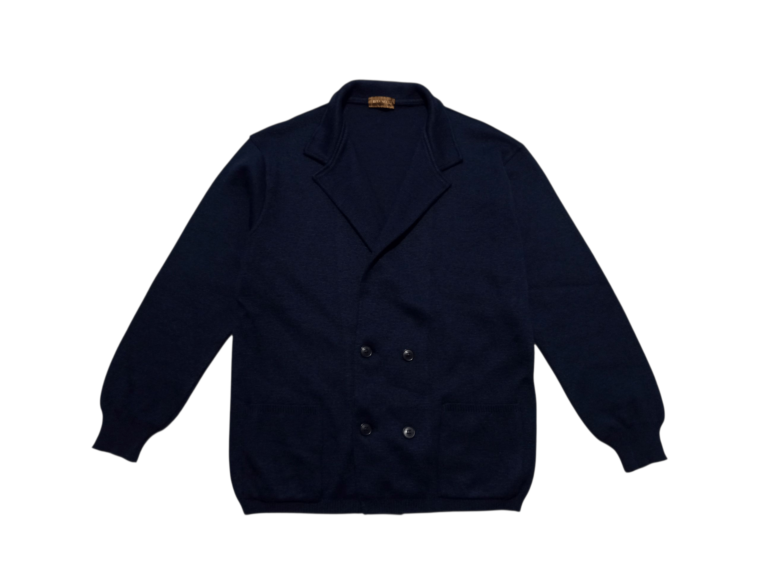 Dalmine Dalmine Italy Wool Blend Cardigan Blazer Double Size 54R - 1 Thumbnail