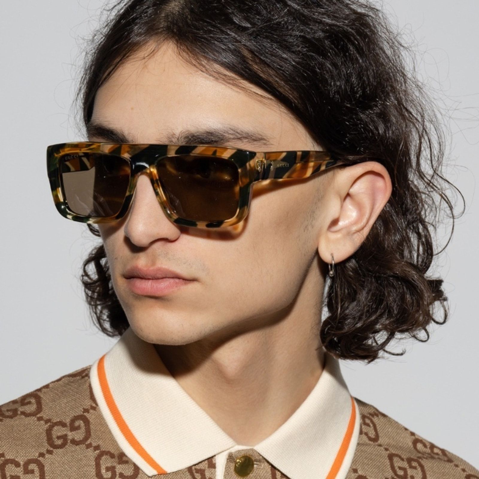 Gucci Gucci Havana Gg0849sk - 003 Sunglasses | Grailed display picture 1