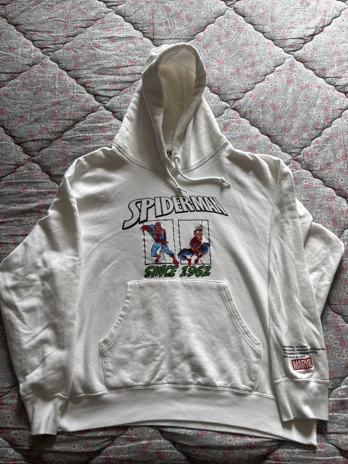Uniqlo Marvel Spiderman Hoodie Size US XXL / EU 58 / 5 - 1 Thumbnail