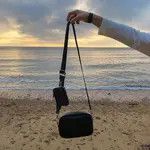 Other Black Faux Leather Cross Body Bag Size ONE SIZE - 3 Thumbnail